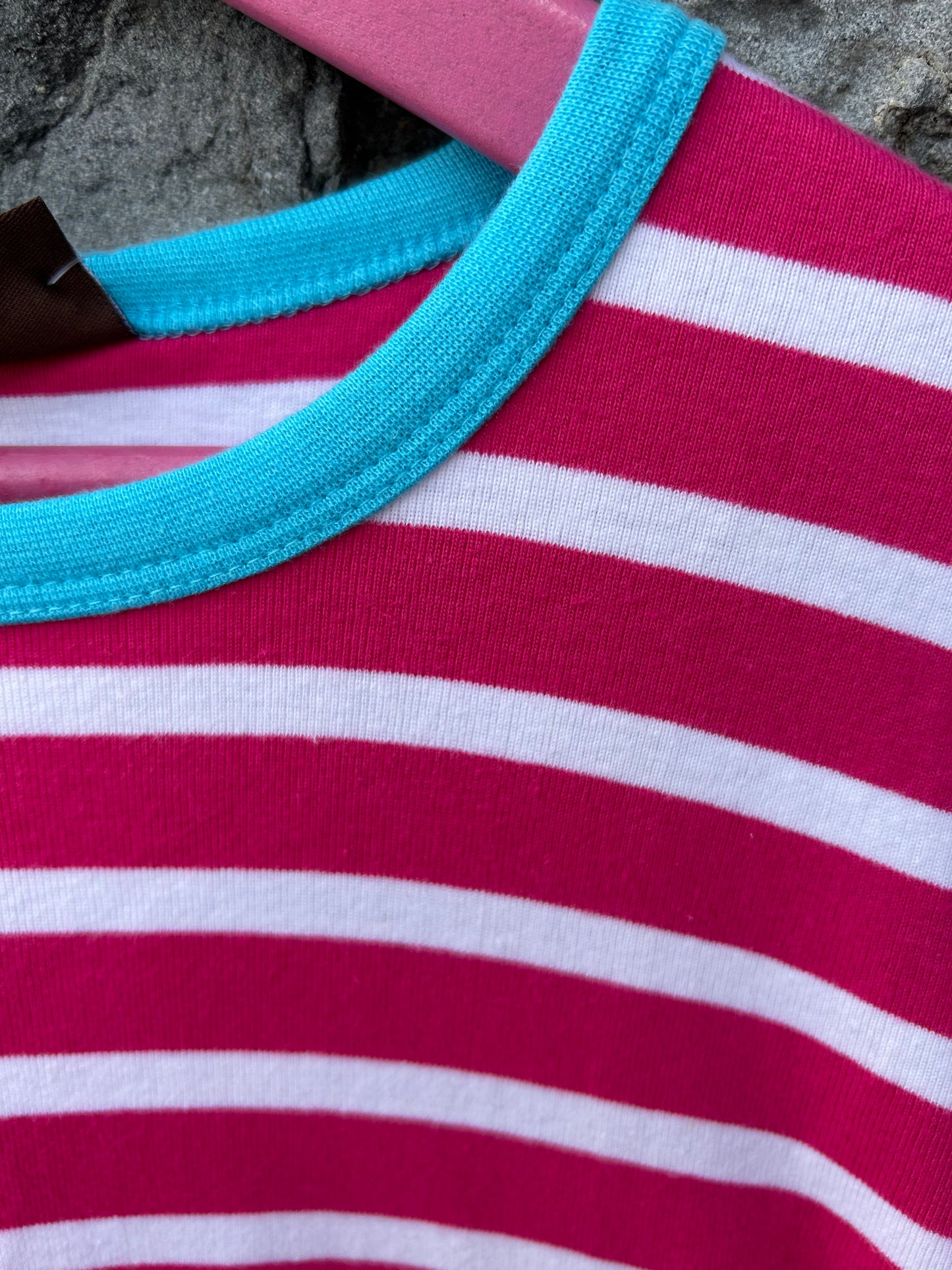 Pink stripy tunic 11-12y (146-152cm)