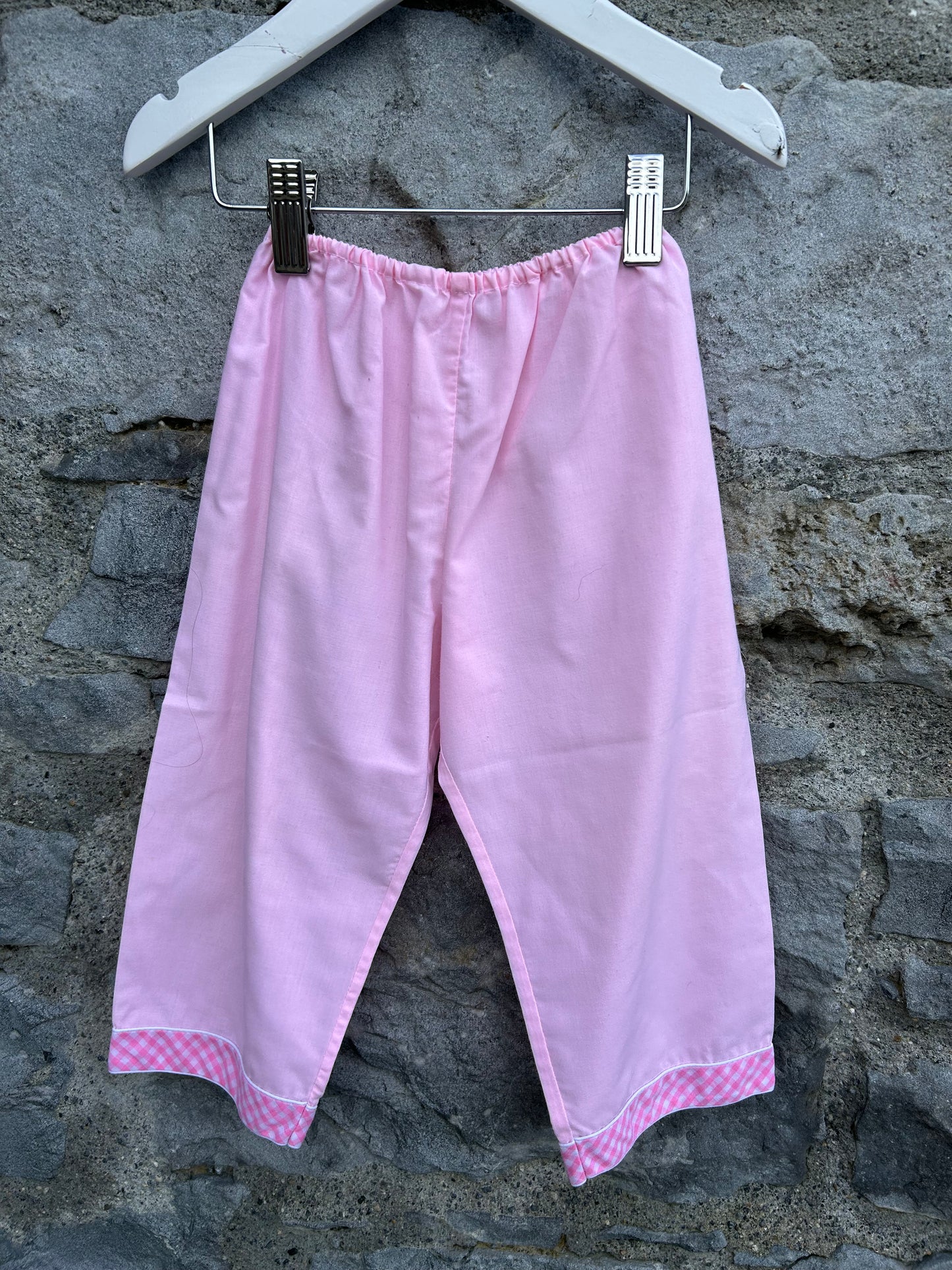 90s pink oriental top&pants 18-24m (86-92cm)