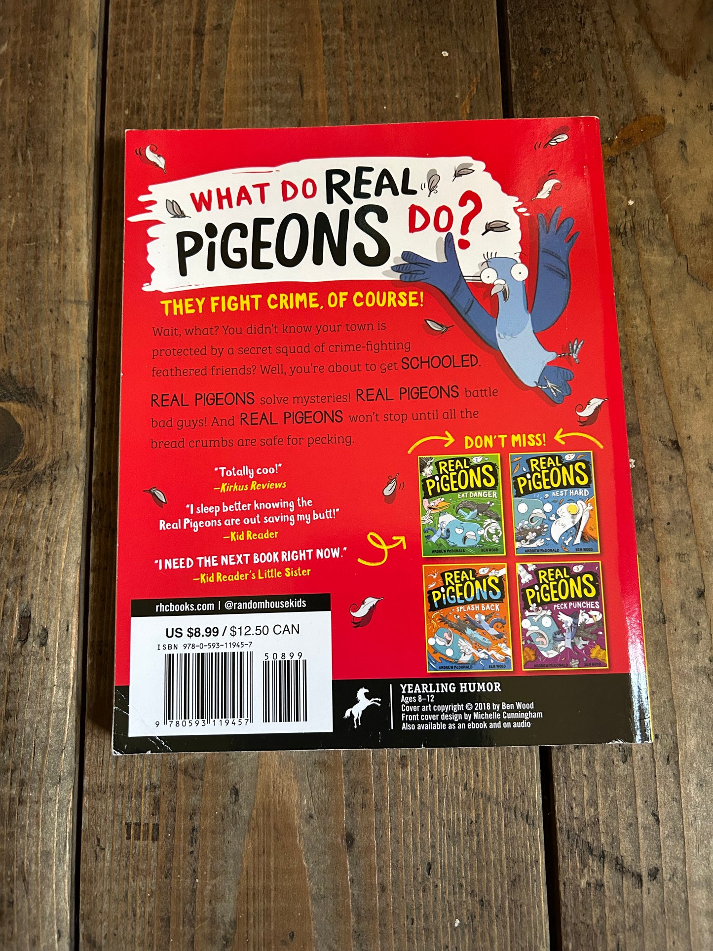 Real pigeon fight crimes by Andrew McDonald