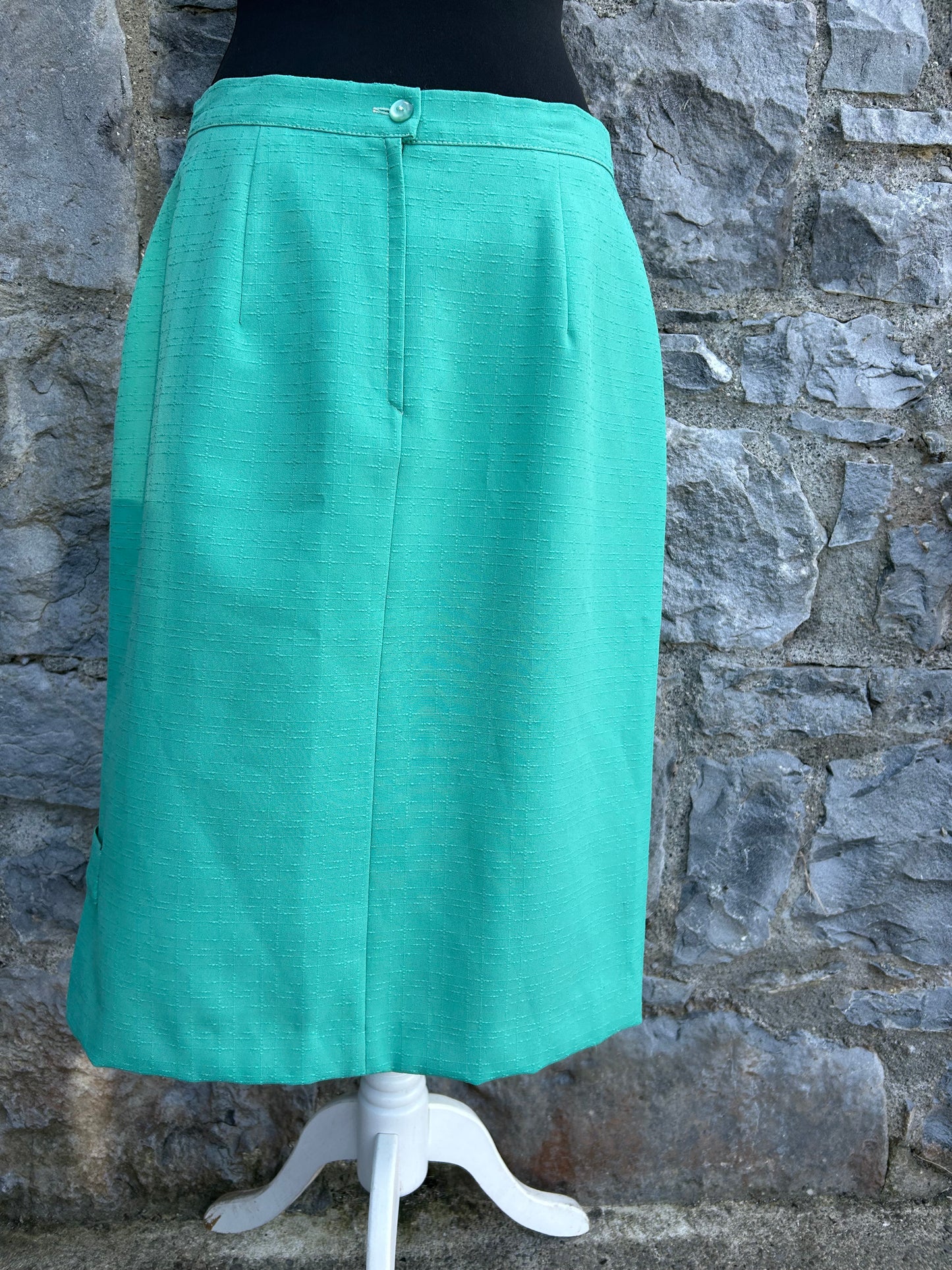 90s green skirt uk 12-14