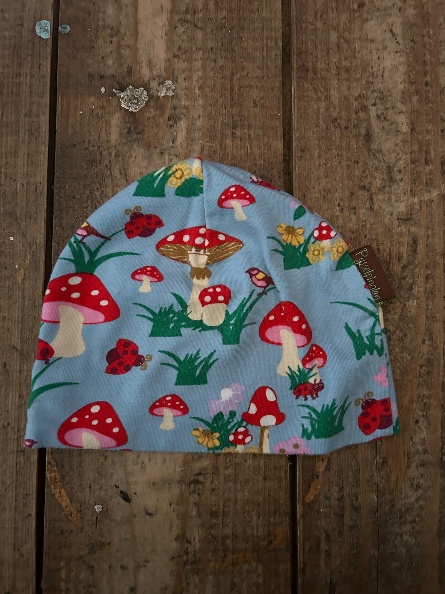 Kids mushroom hat 6-9m (68-74cm)