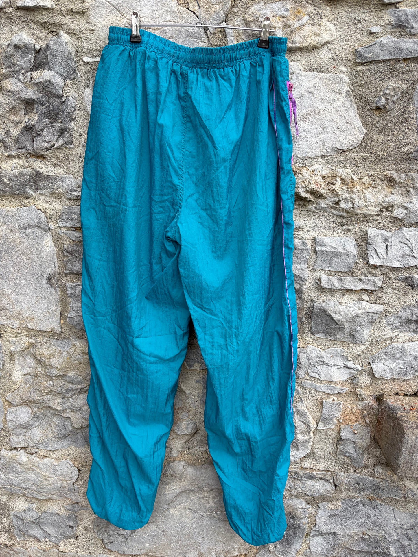 80s petrol shell track pants L-XL