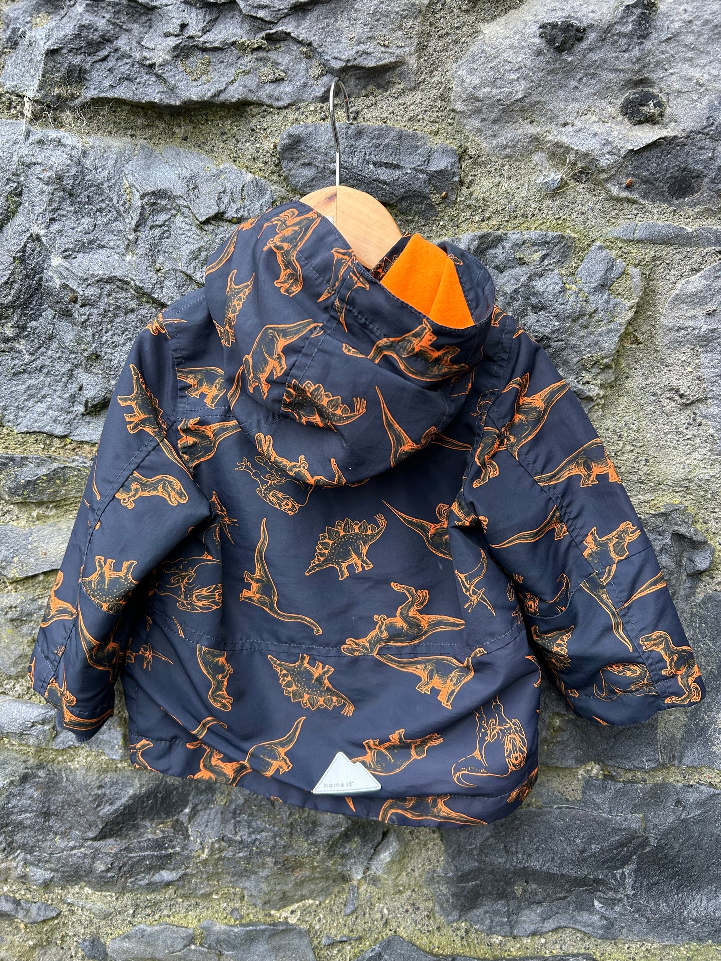 Dinosaurs navy jacket 9-12m (74-80cm)