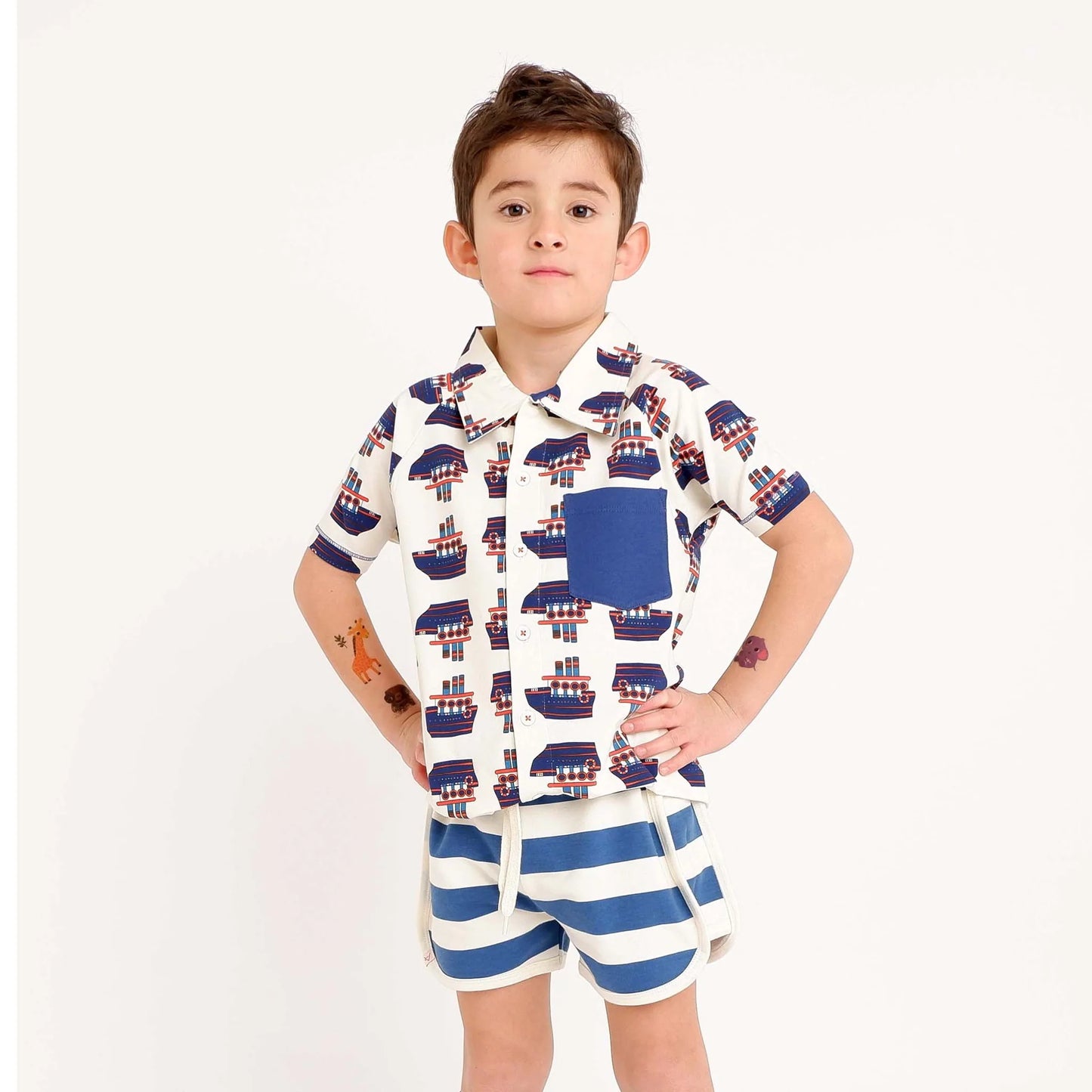 Ship Vanilla Chris shirt 8y (128cm)