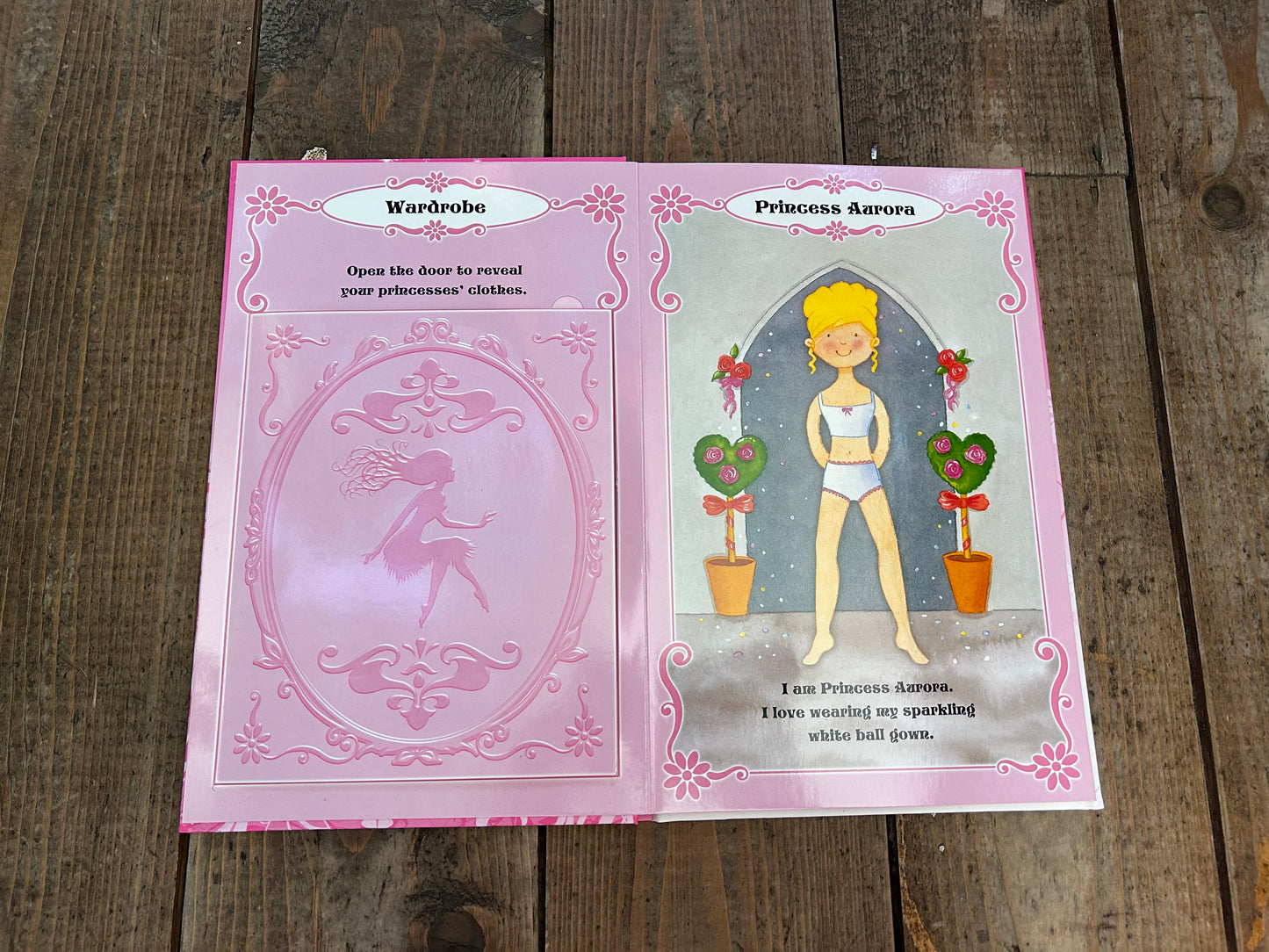 Princesses magnet book