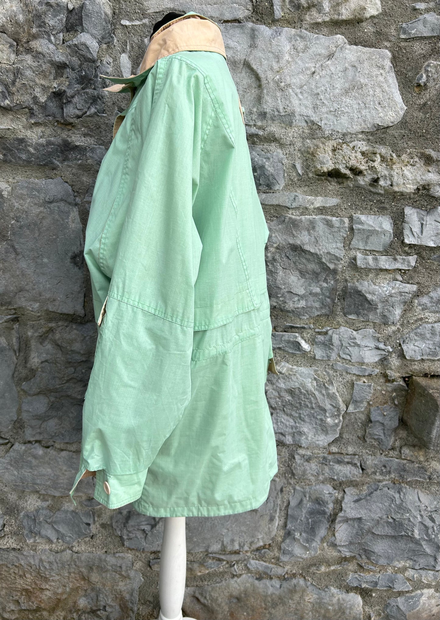 90s light green jacket uk 12-14