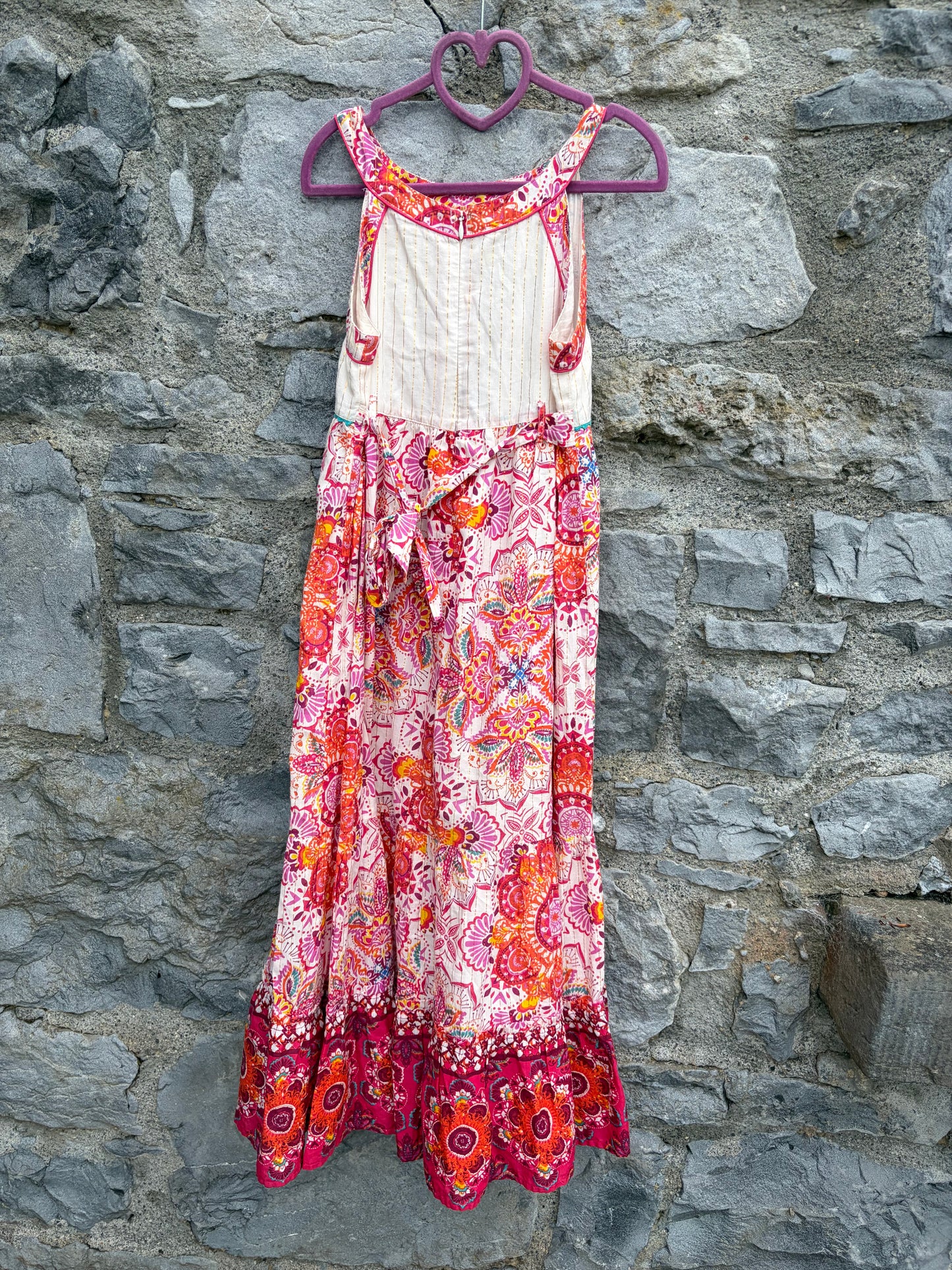 boho-style maxi mandala dress 9y (134cm)