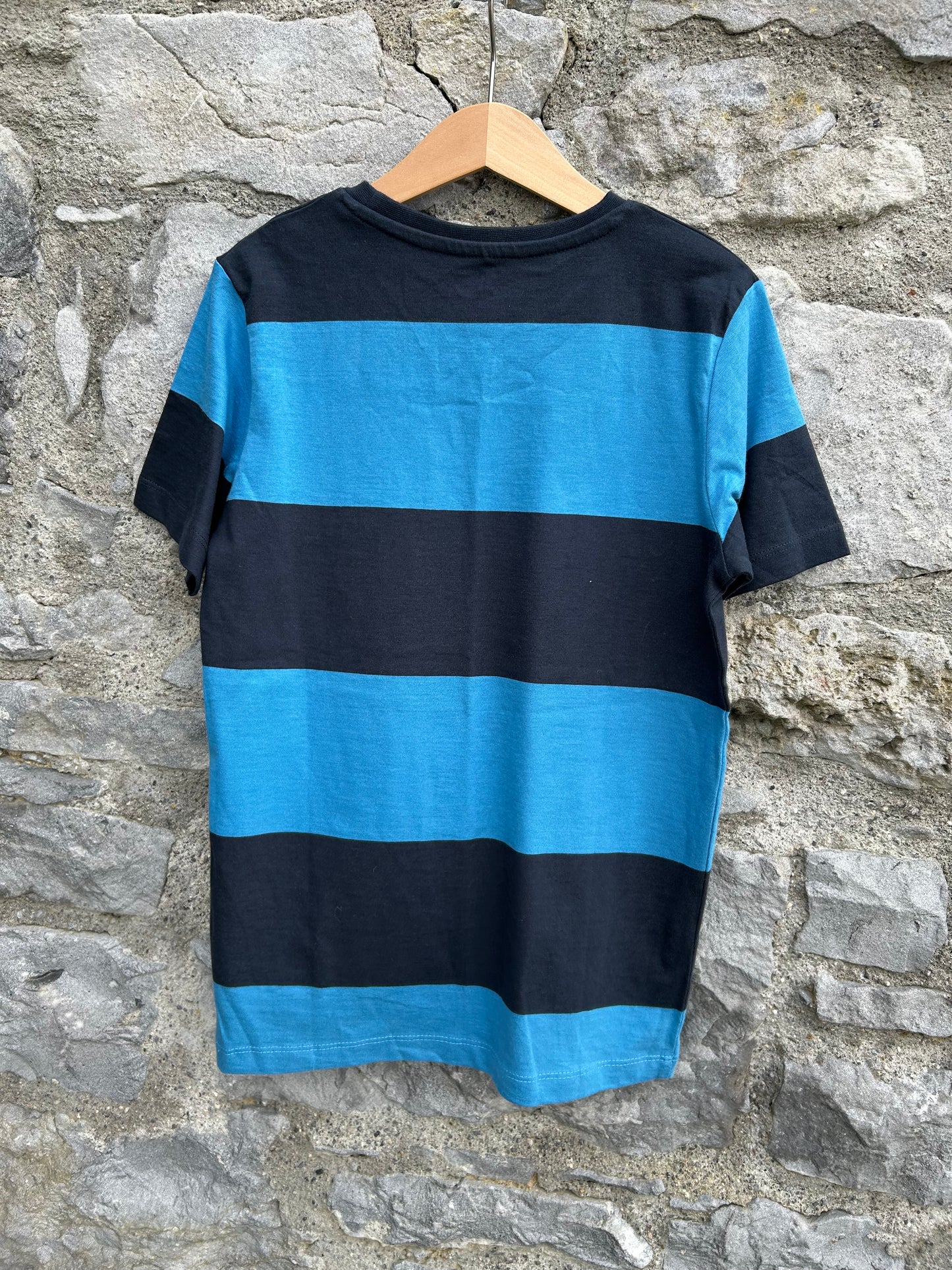 Enjoy Blue&navy stripes T-shirt 9-10y (134-140cm)