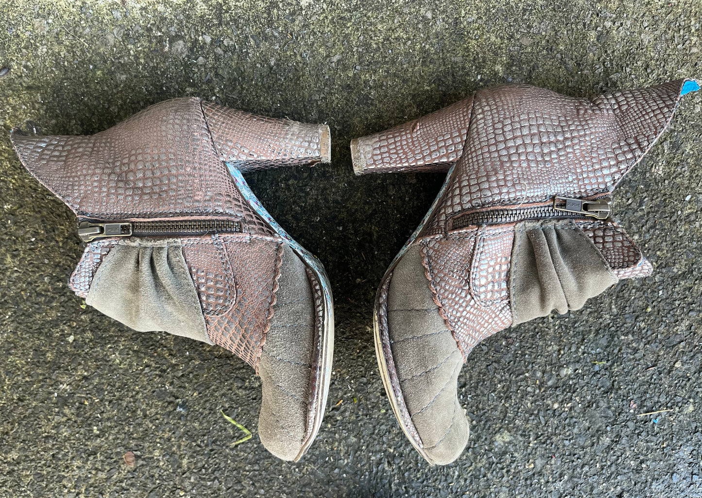 Cats brown boots uk 4 (eu 37)