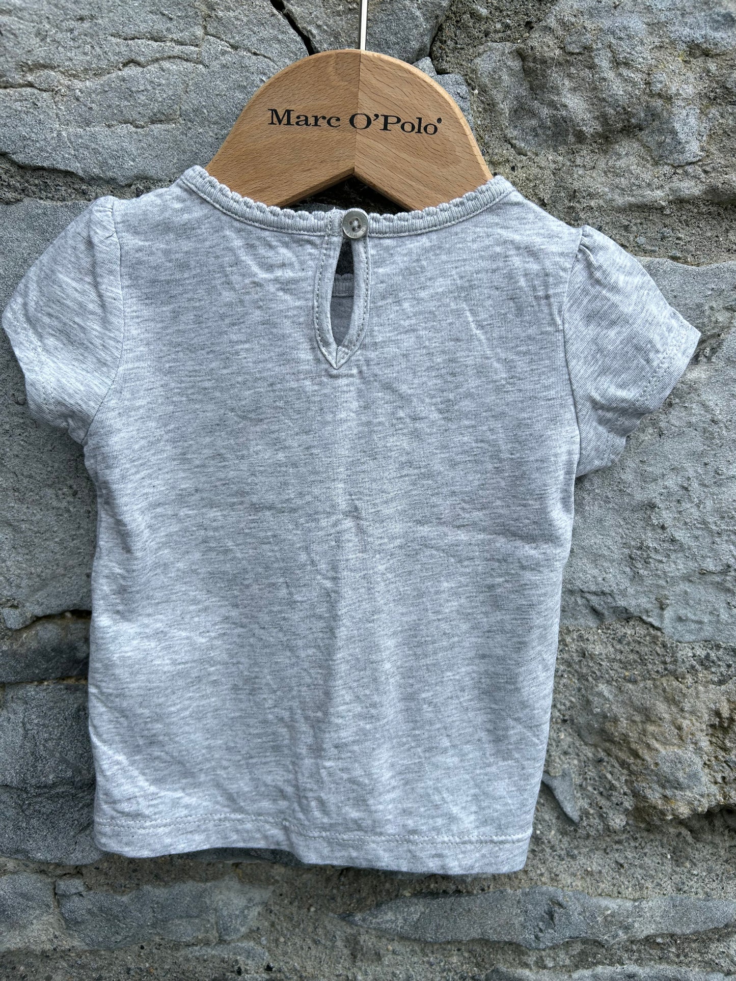 TH Love grey T-shirt 6m (68cm)