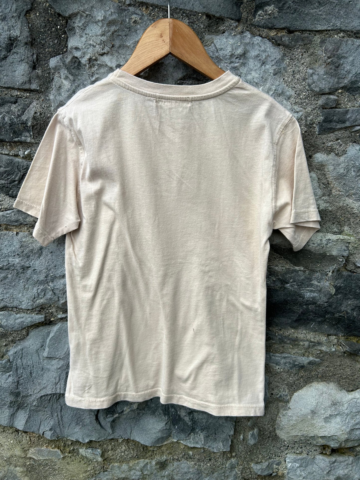 Tiger beige T-shirt 6-7y (116-122cm)