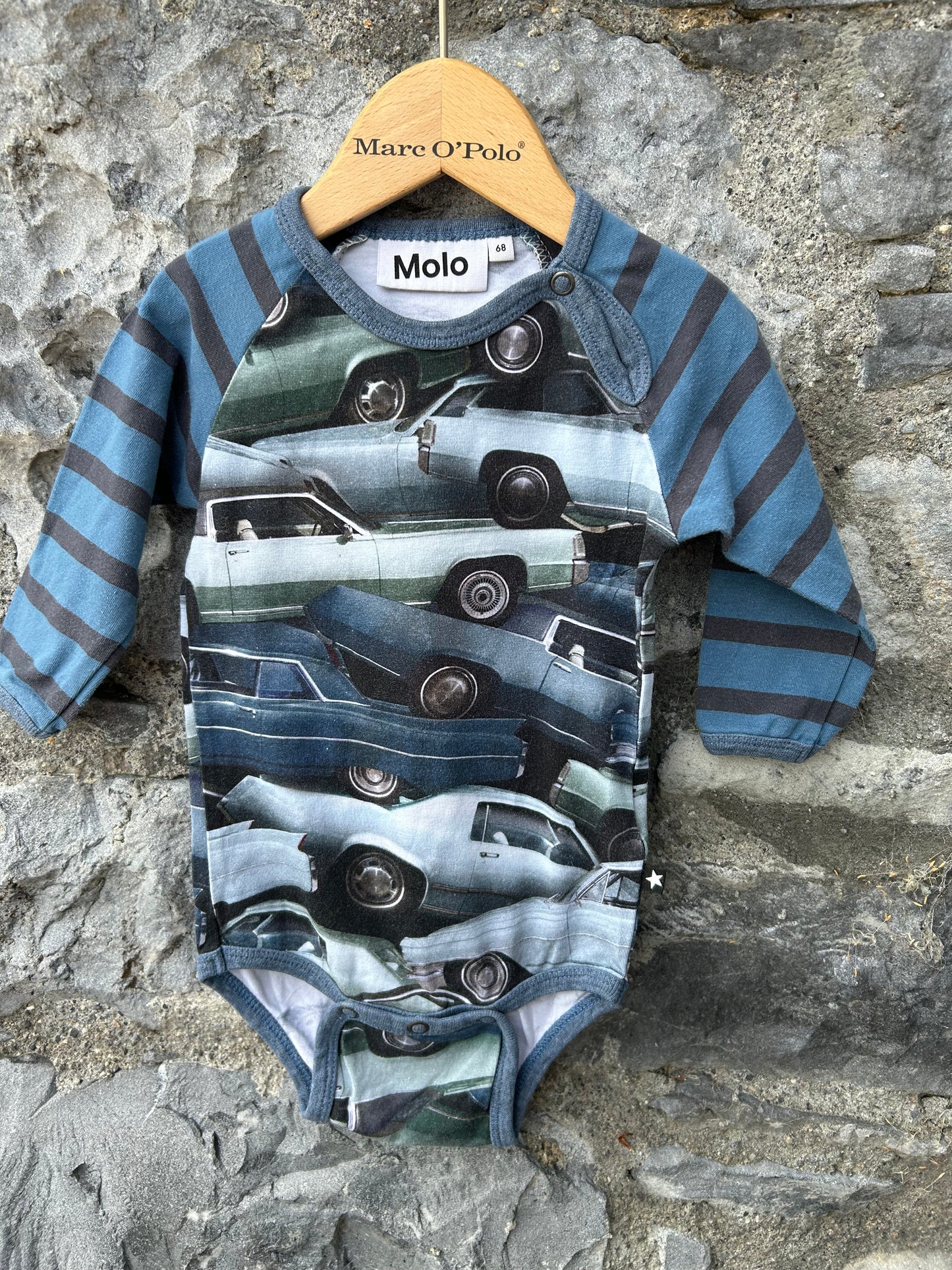 Cars raglan vest 3-6m (62-68cm)