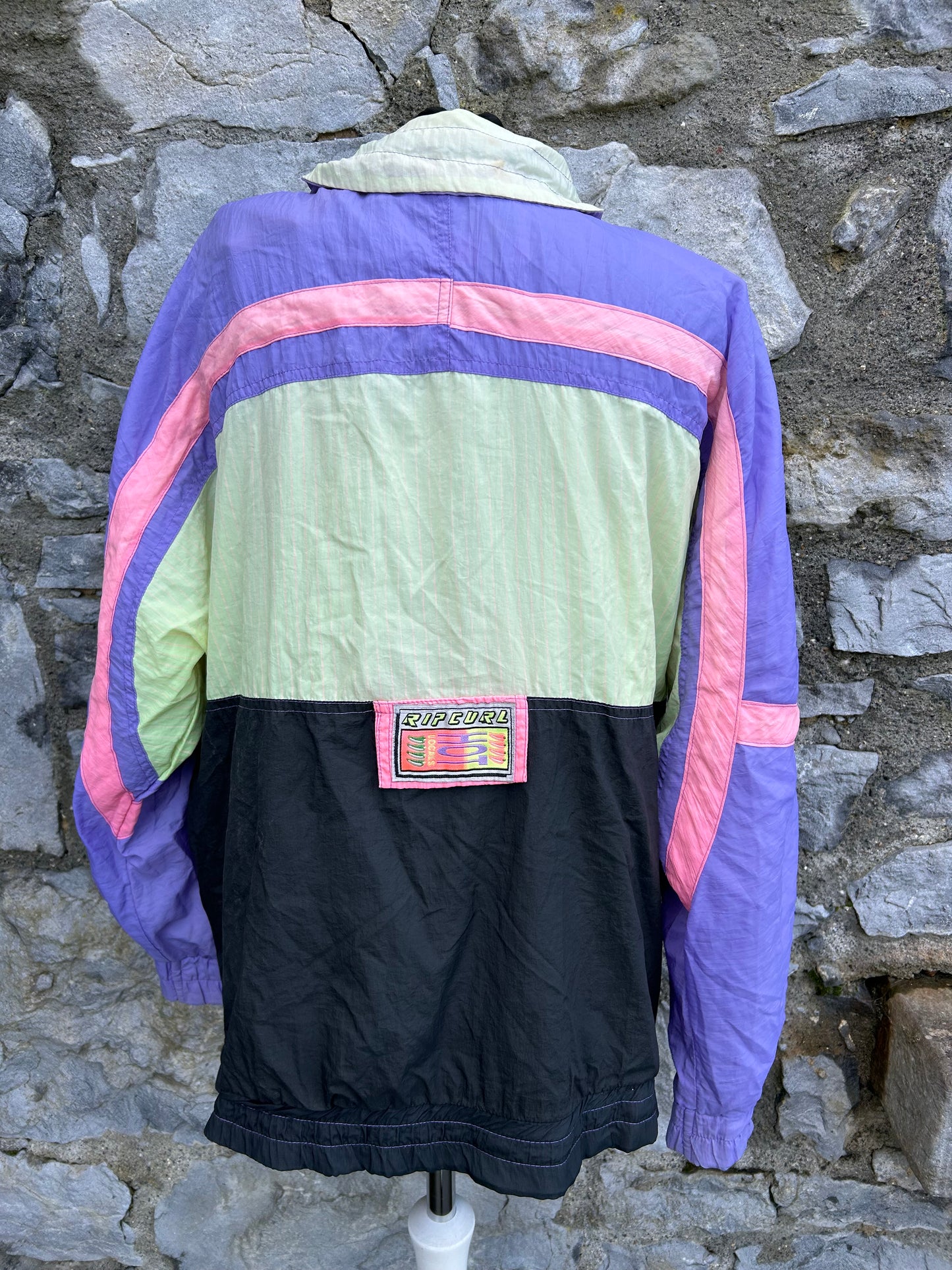 80s purple&lime jacket uk 10-12