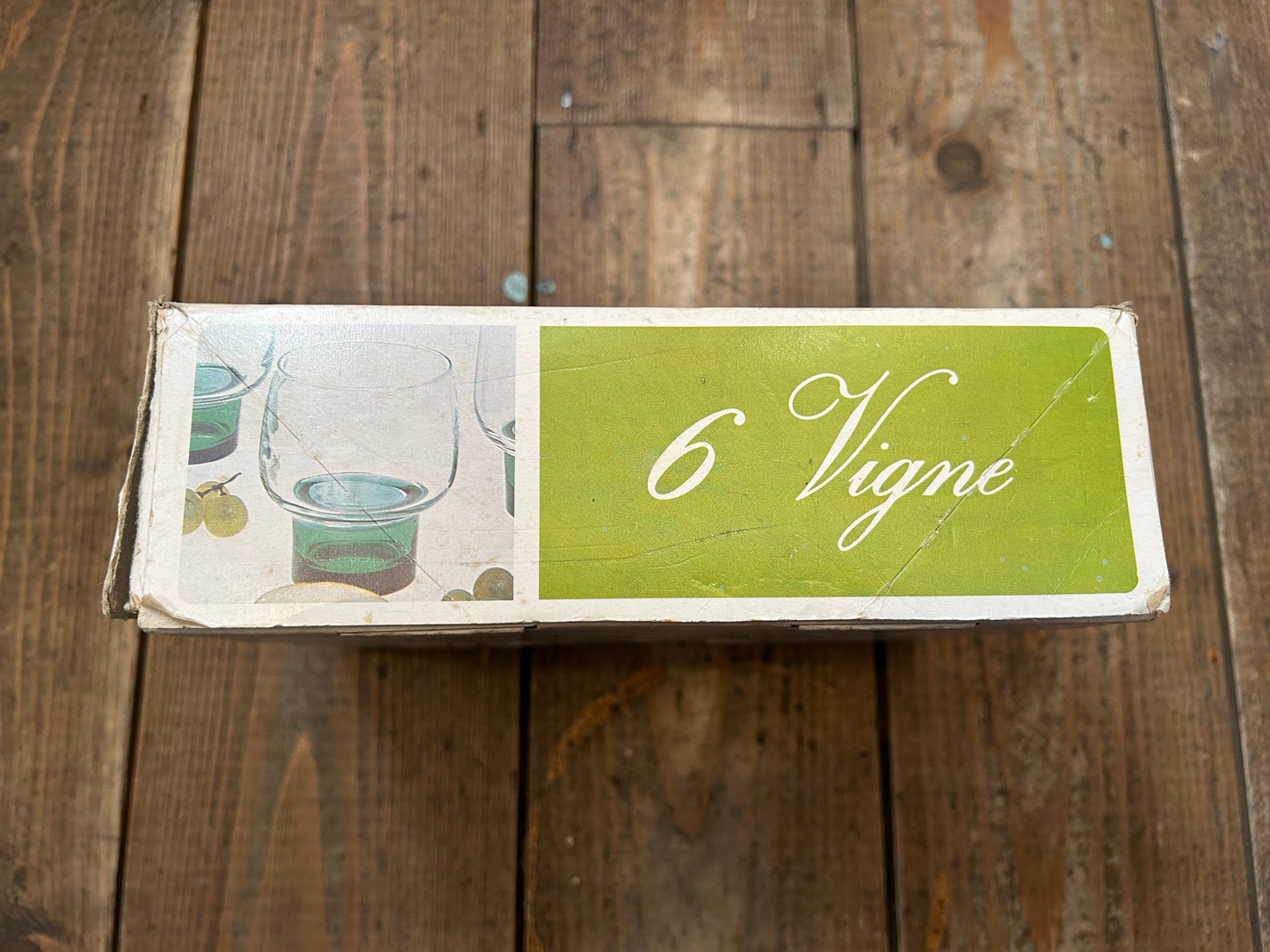 Set of 6 glasses
