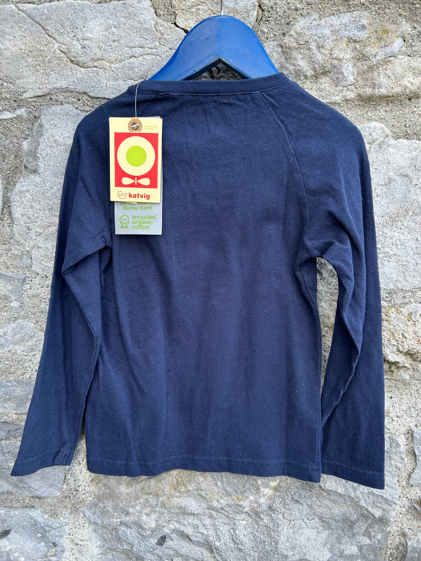Navy top 4y (104cm)