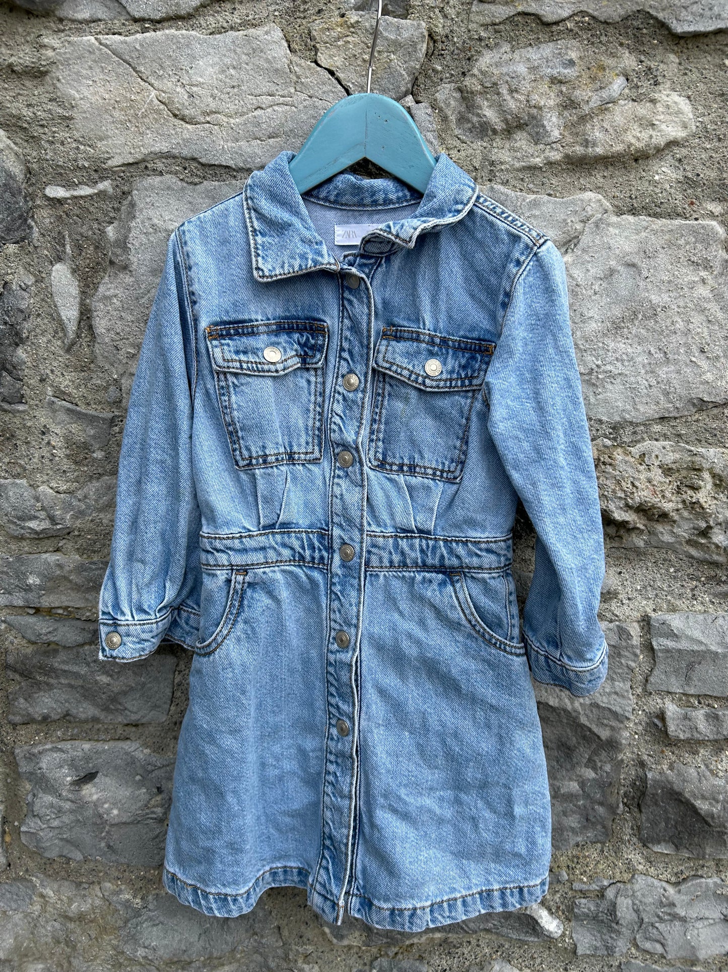 Denim dress 5-6y (110-116cm)