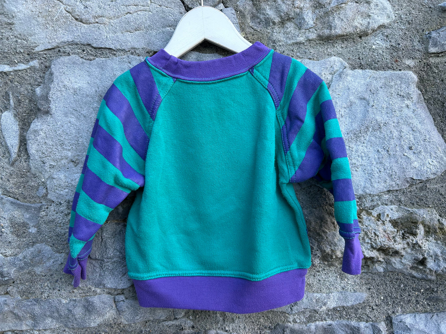 80s football sweatshirt 3-6m (62-68cm)
