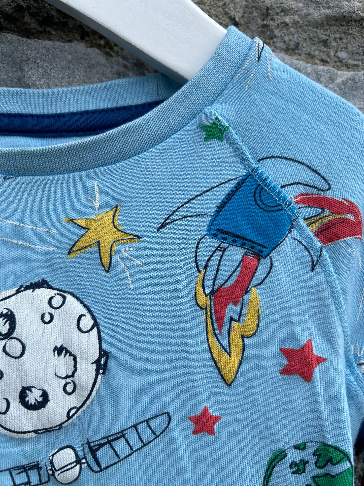 Blue space pjs 2-3y (92-98cm)