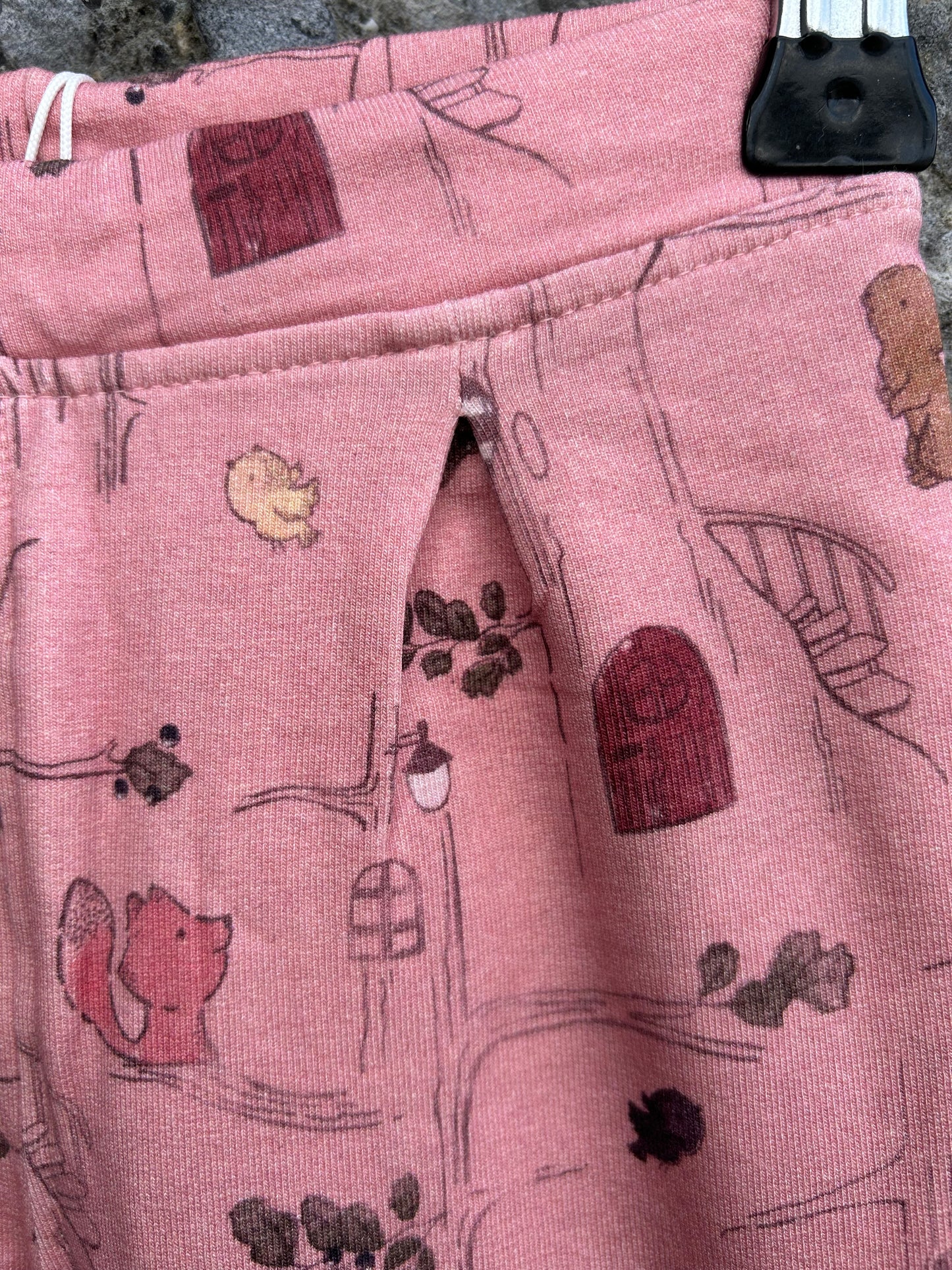 Pink woodland pants 3-6m (62-68cm)