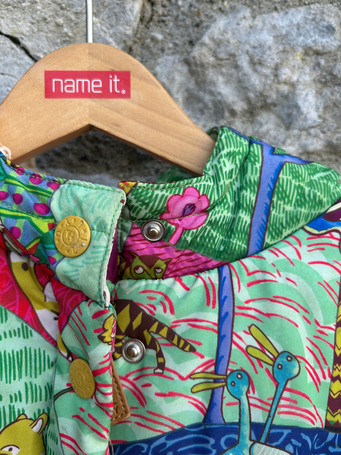 Colourful animals parka 8-9y (128-134cm)