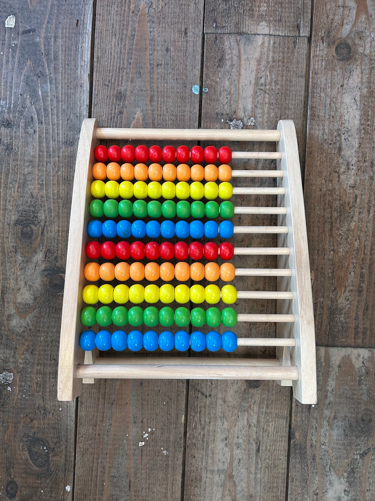 Bead Abacus wooden board