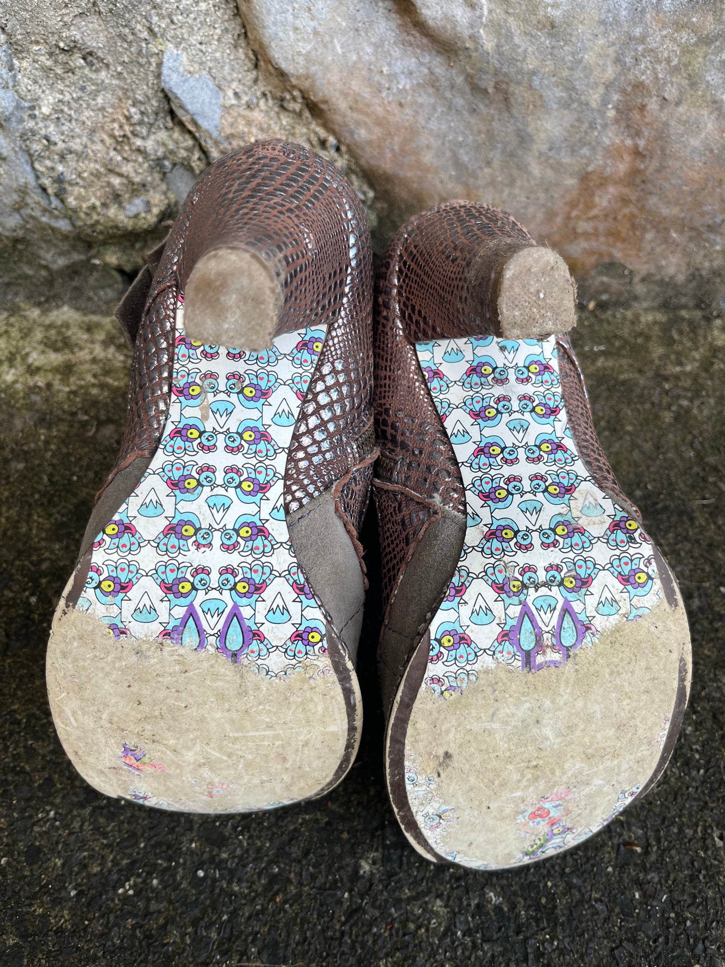 Cats brown boots uk 4 (eu 37)