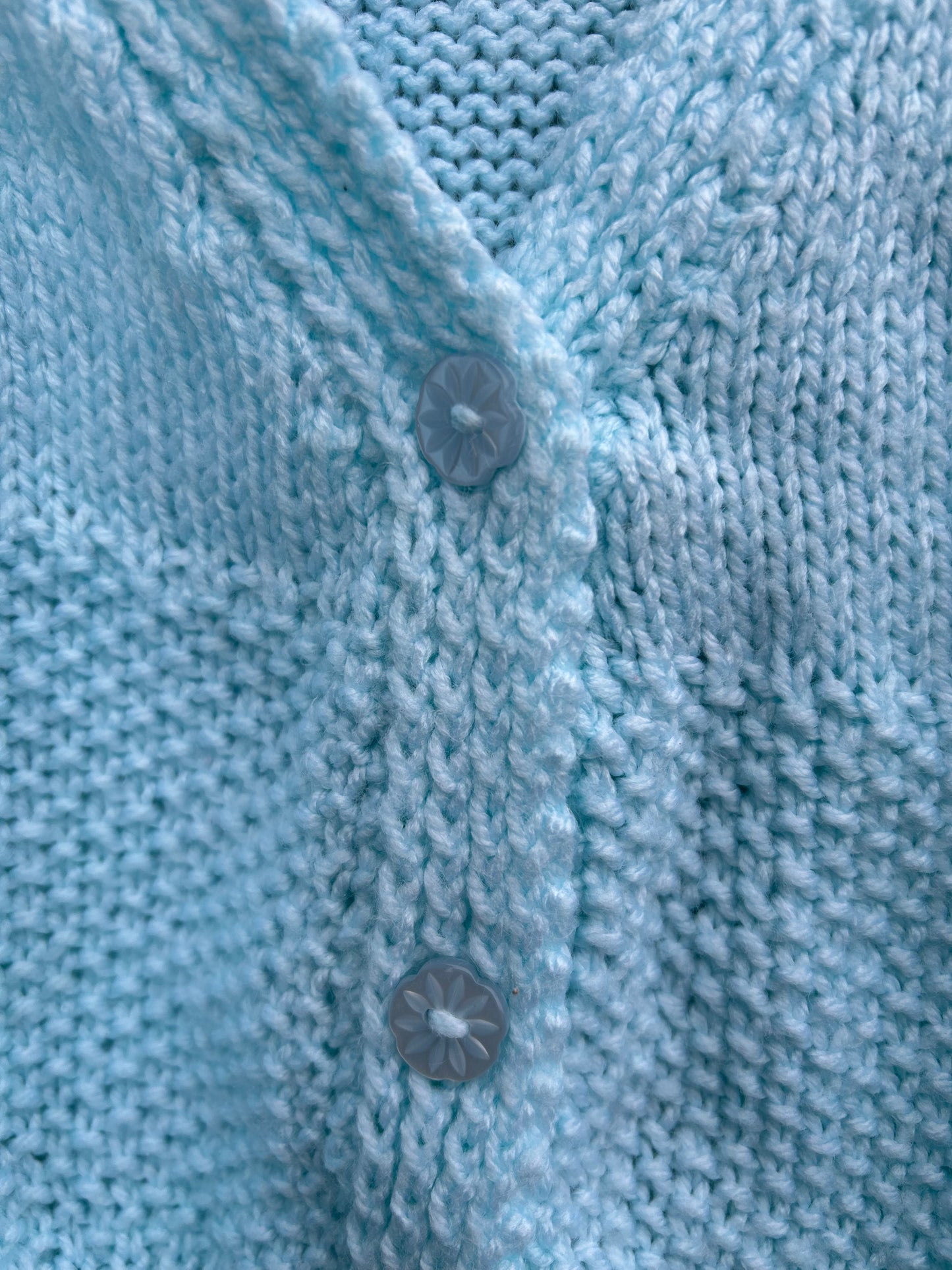 Light blue cardigan 0-3m (56-62cm)
