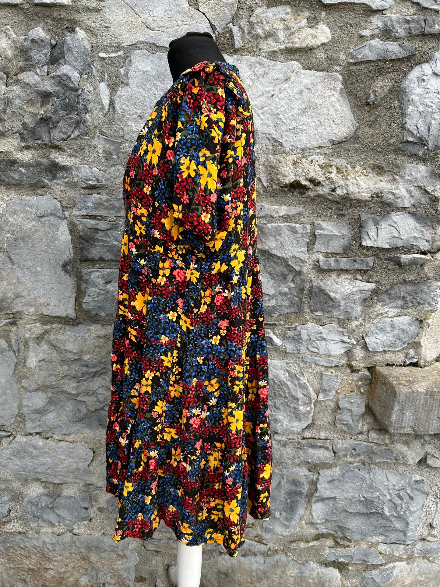 Colourful flowers dress uk 12-14