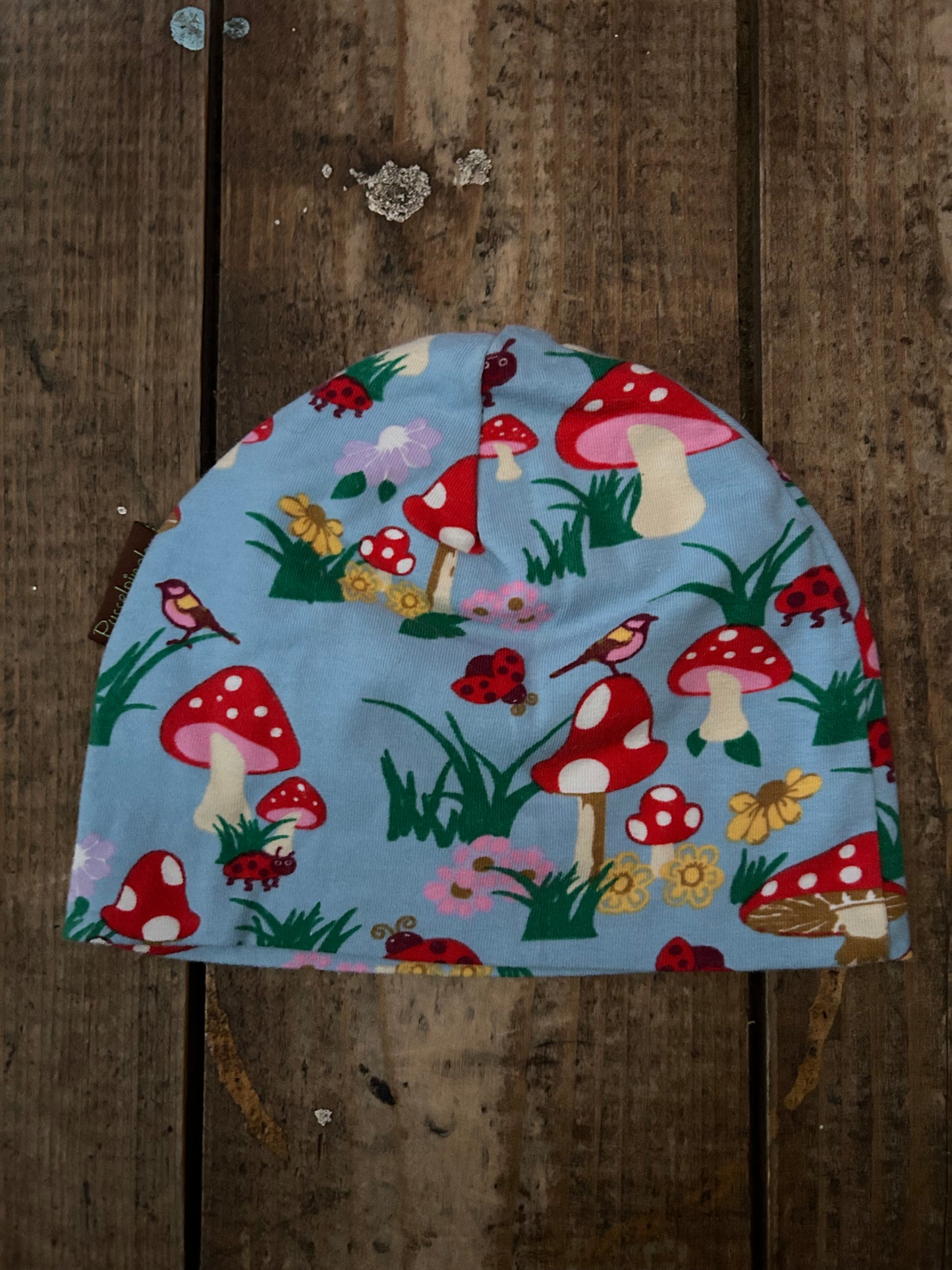 Kids mushroom hat 6-9m (68-74cm)