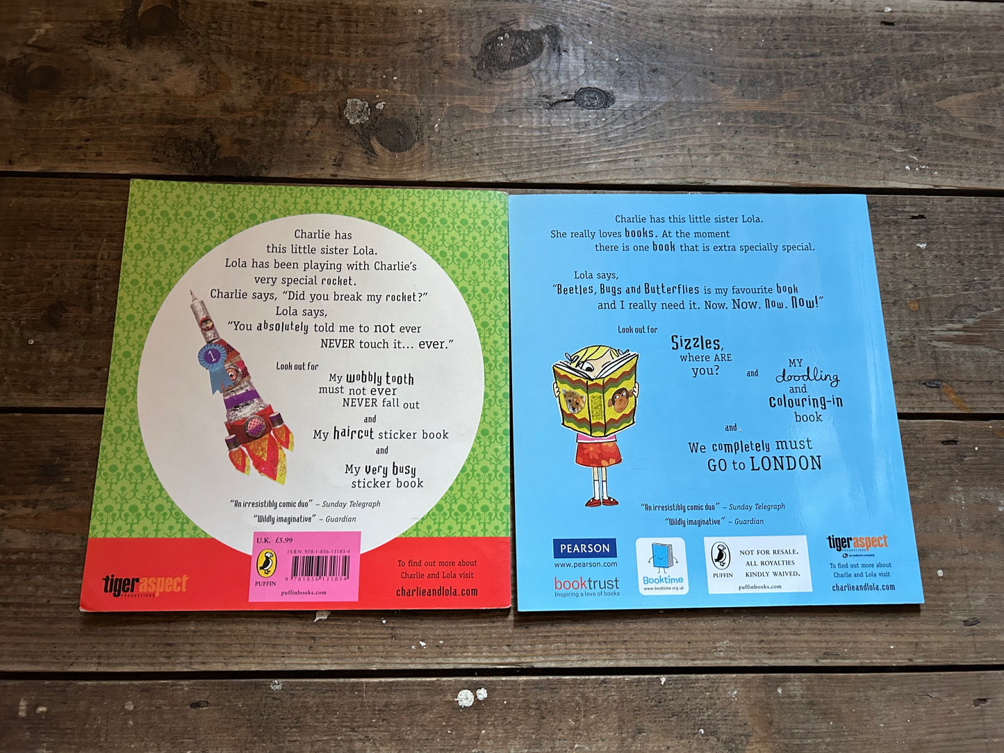 Charlie and Lola by Lauren Child set