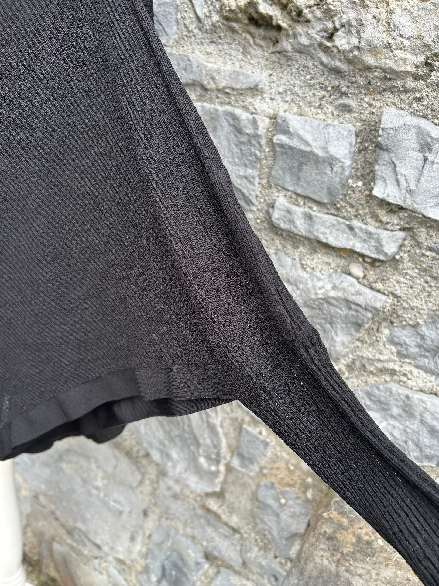 Black wrap cardigan uk 8-12