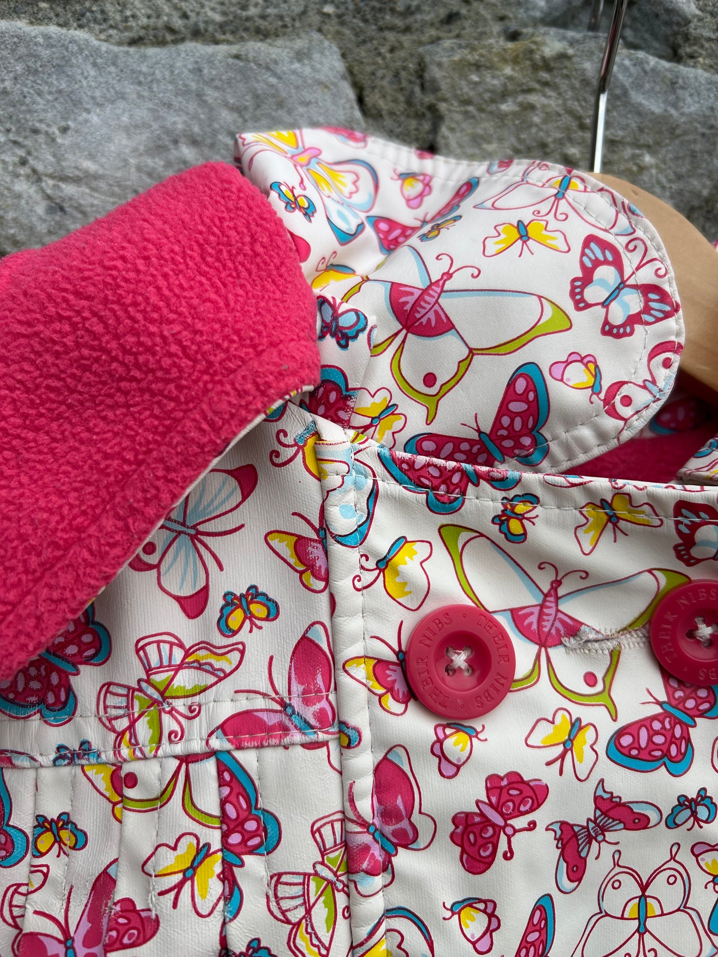 Butterflies raincoat 3-4y (98-104cm)
