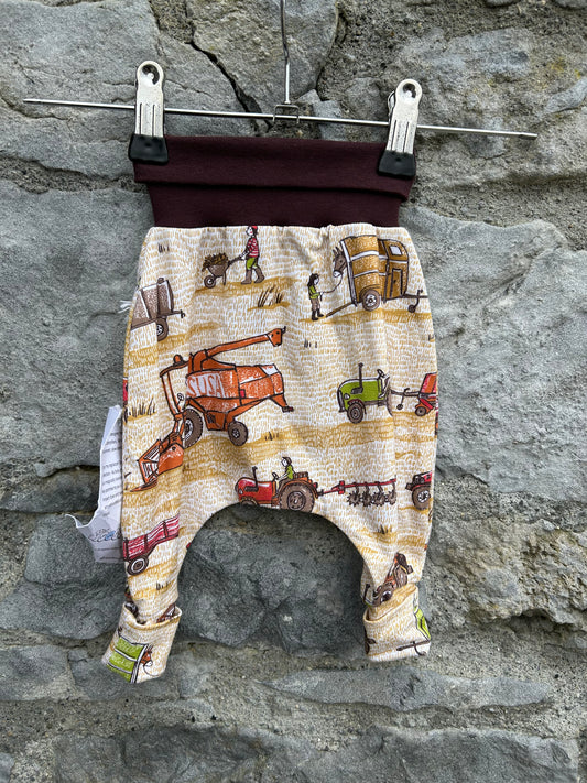 Brown farm parsnip pants  3-6m (62-68cm)