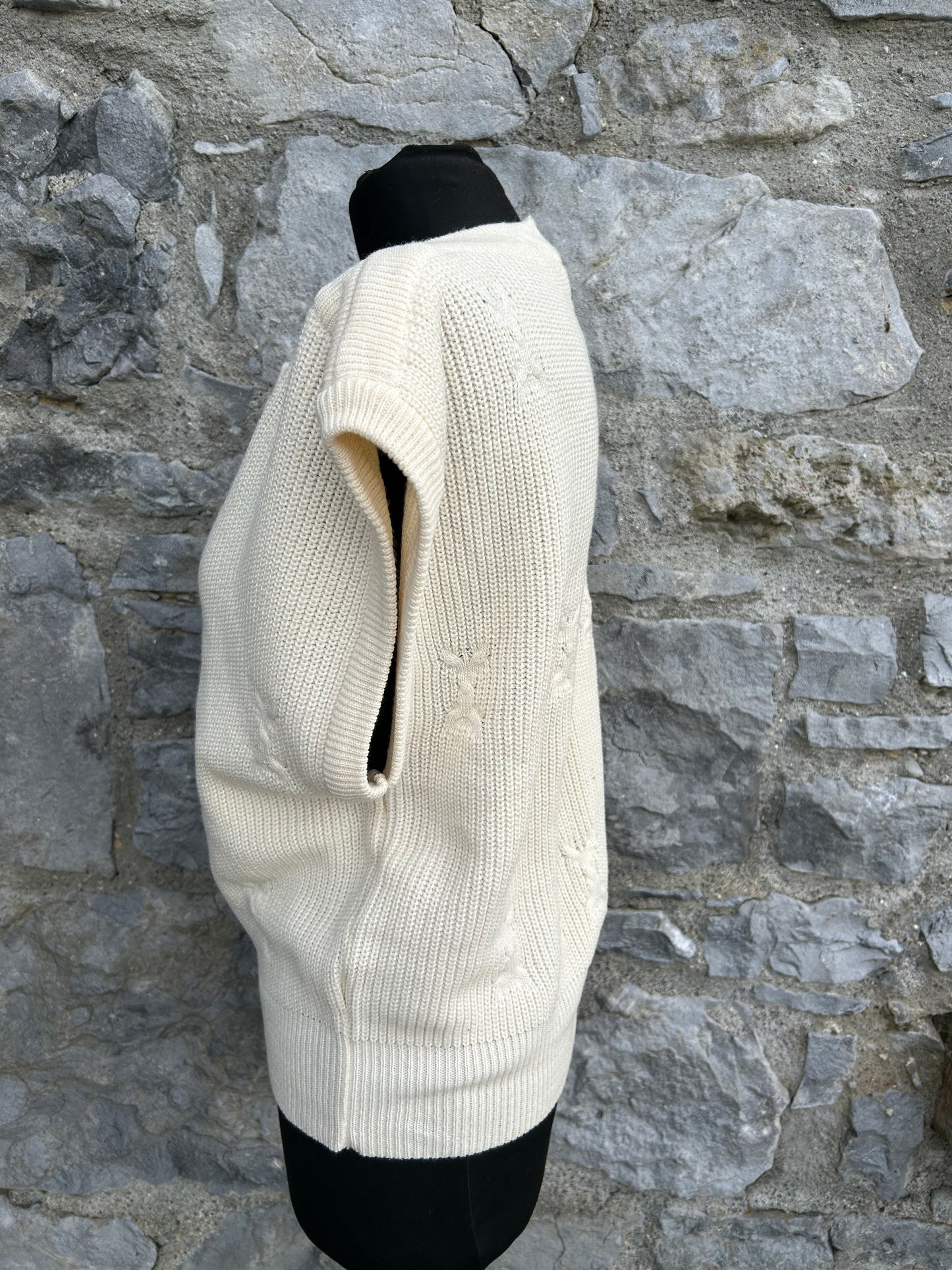 Cream gilet uk 10-12