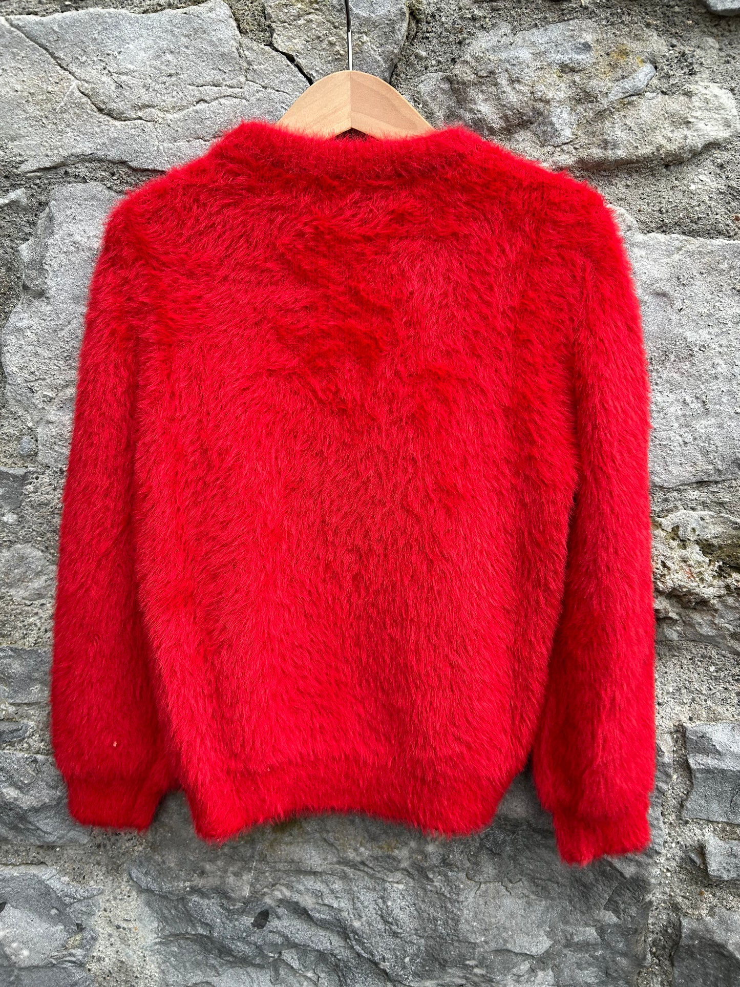 Christmas Pudding Red jumper 4-5y (104-110cm)