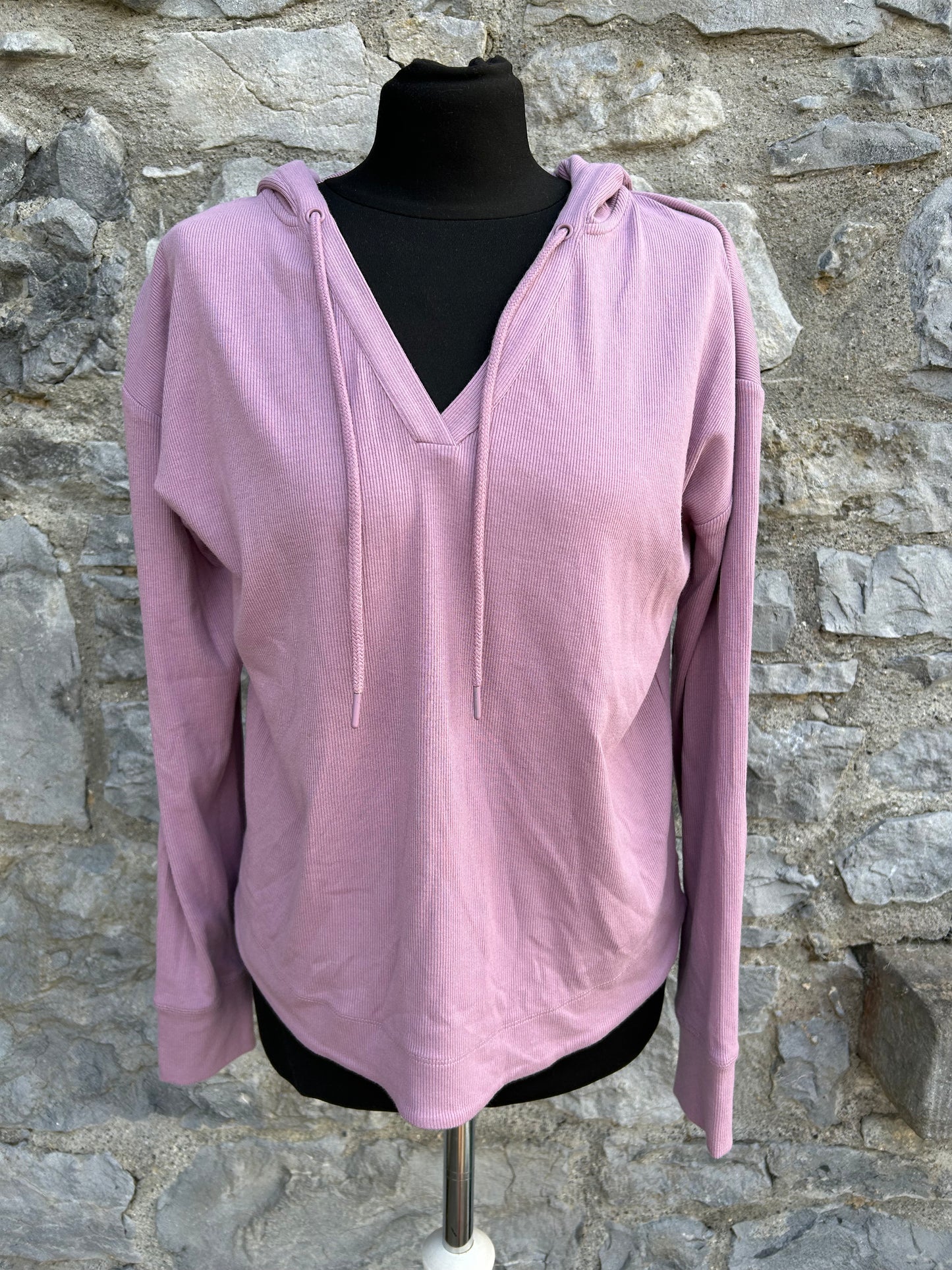 Lilac hooded top uk 12-14