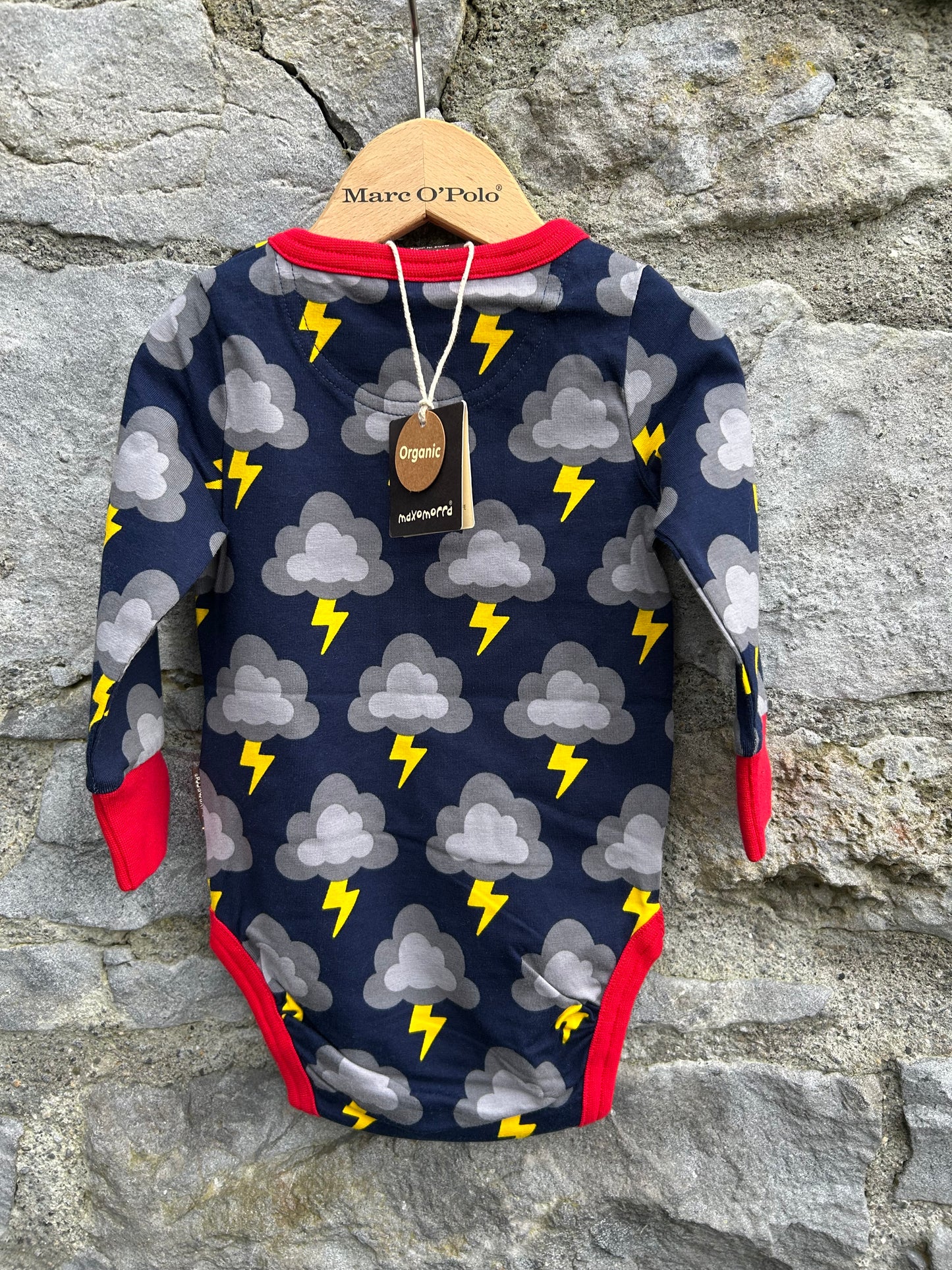 Classics lightning navy vest 3-6m (62-68cm)