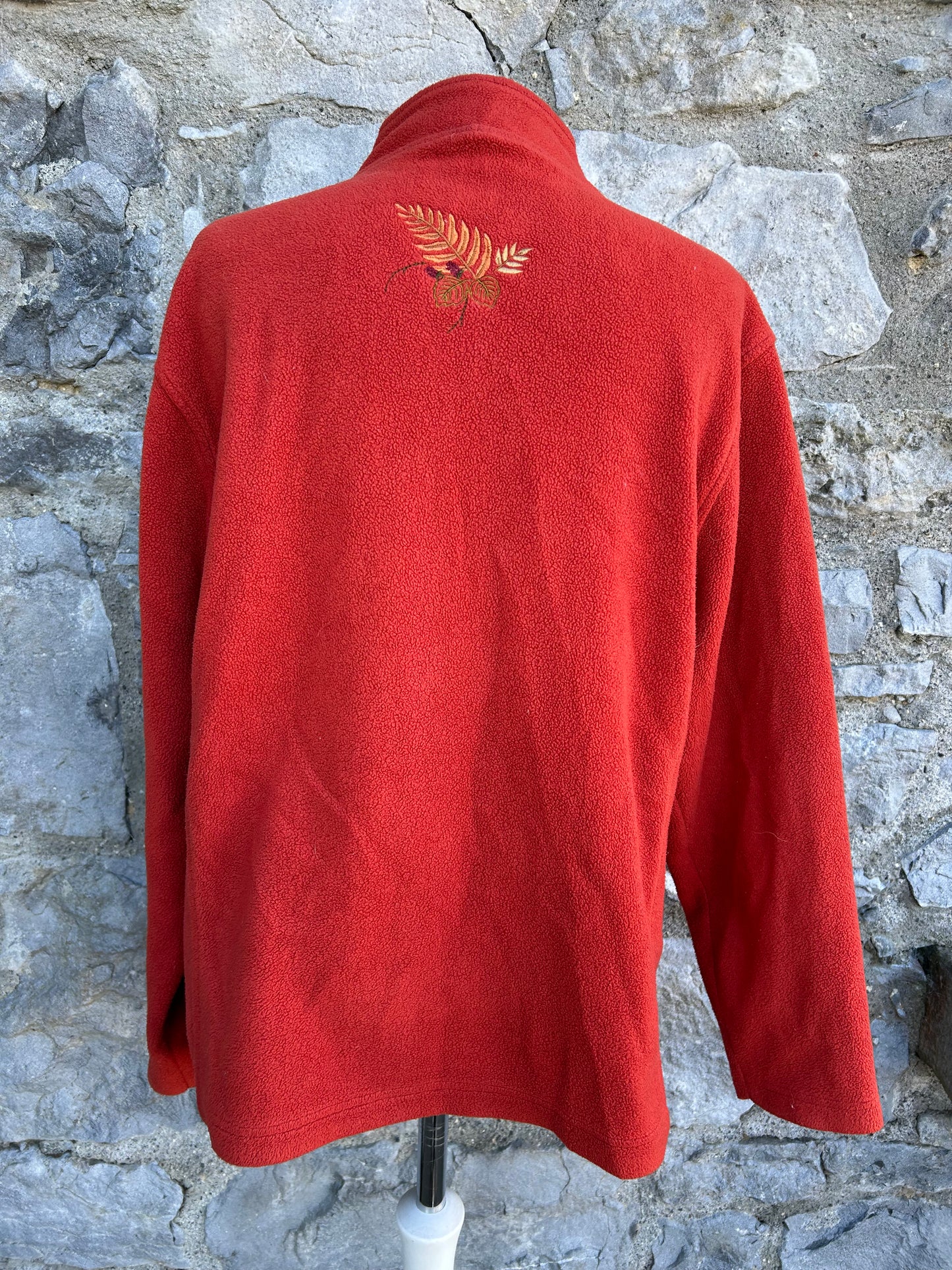90s leaves rusty fleece uk 12-14