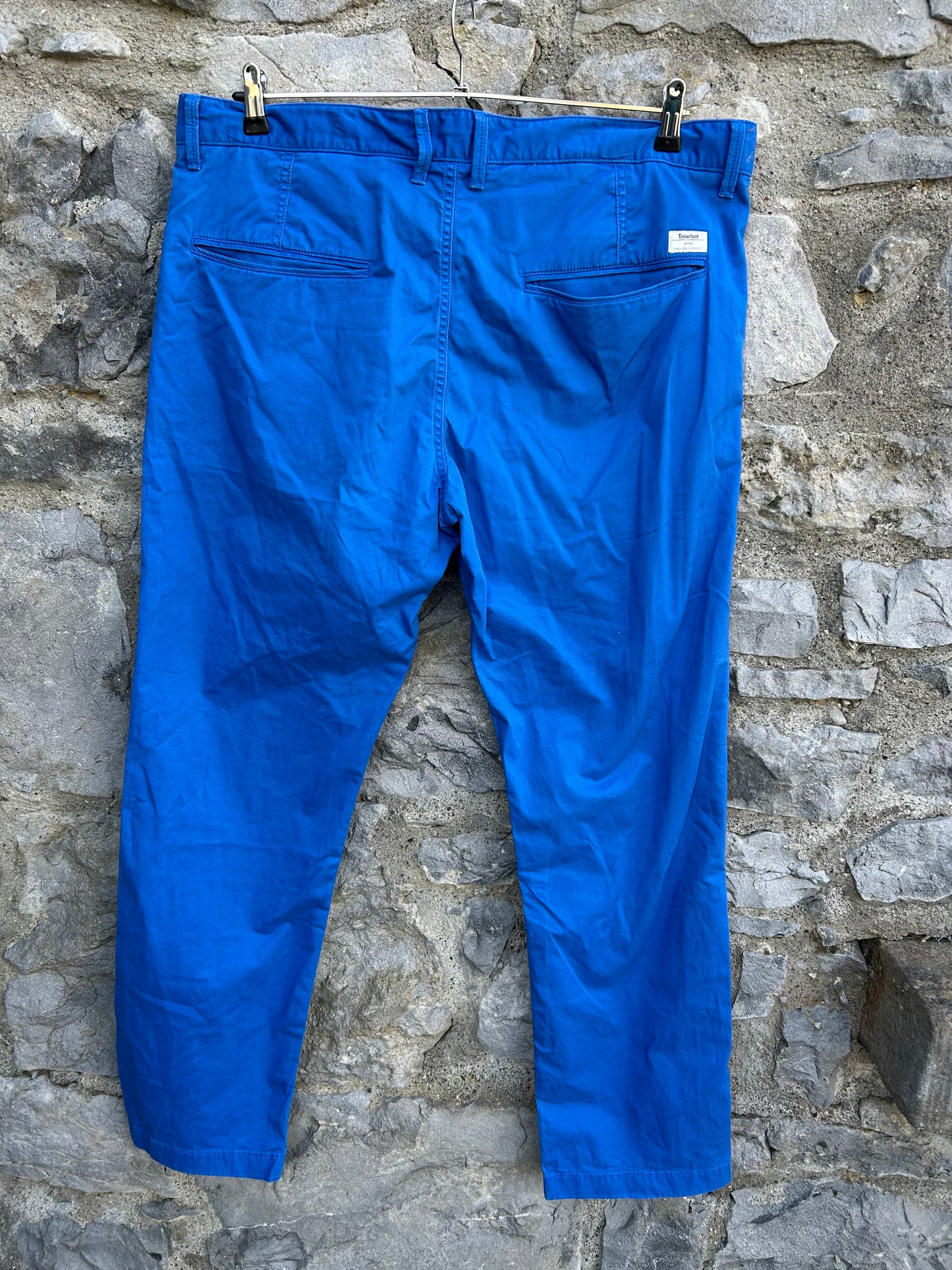 Blue chinos W40" x L32"