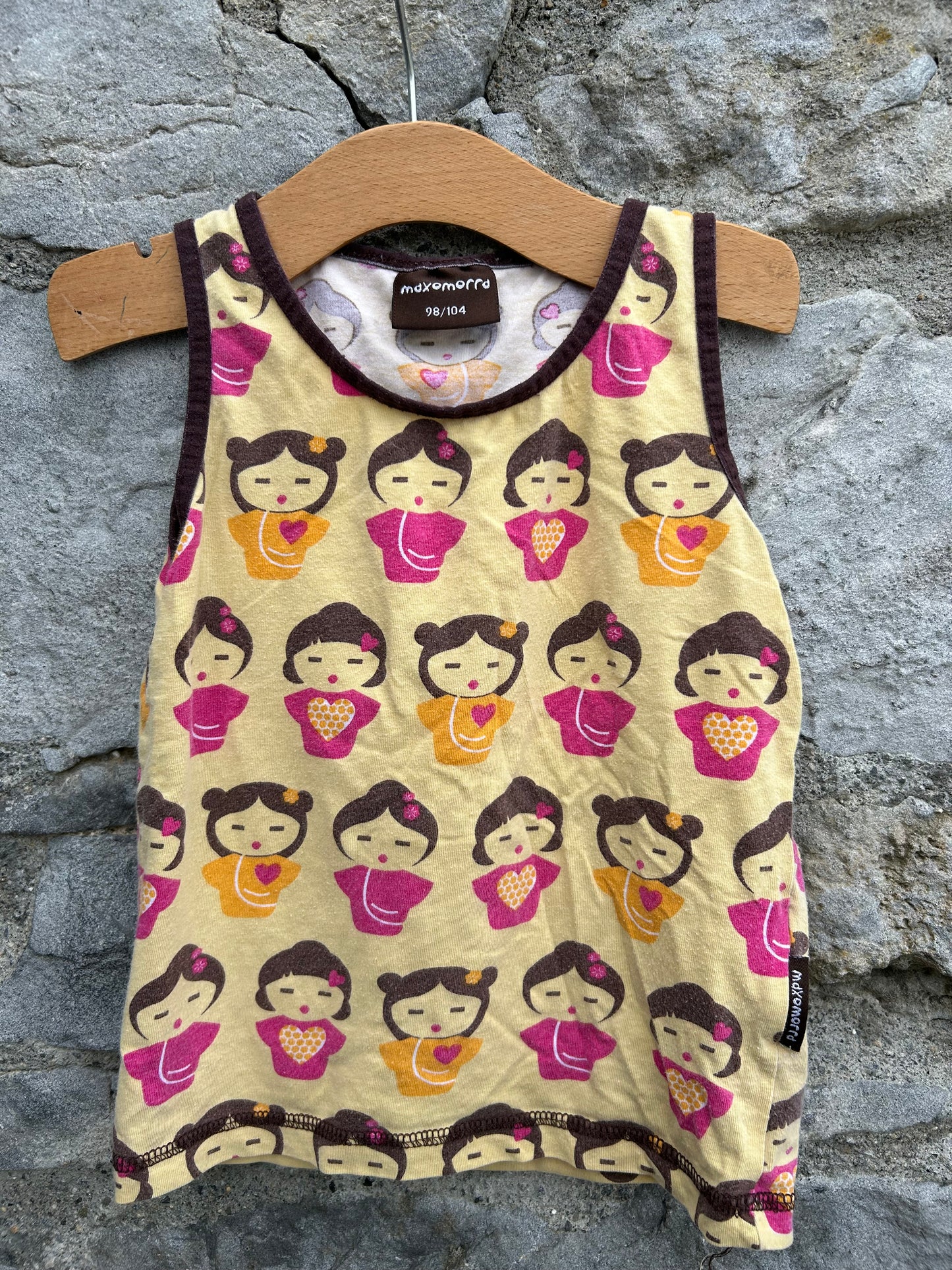 Japanese dolls tank top 3y (98cm)