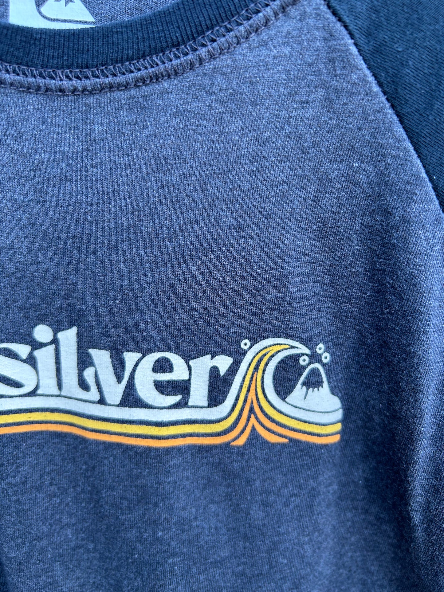 Grey raglan T-shirt 11-12y (146-152cm)