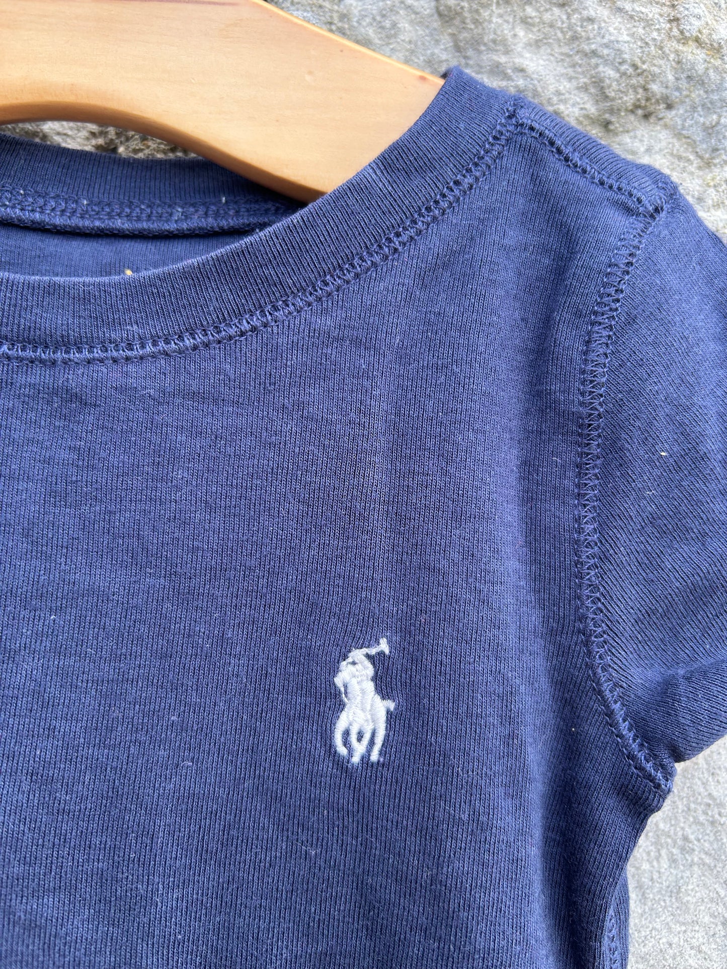 RL navy T-shirt 12-18m (80-86cm)