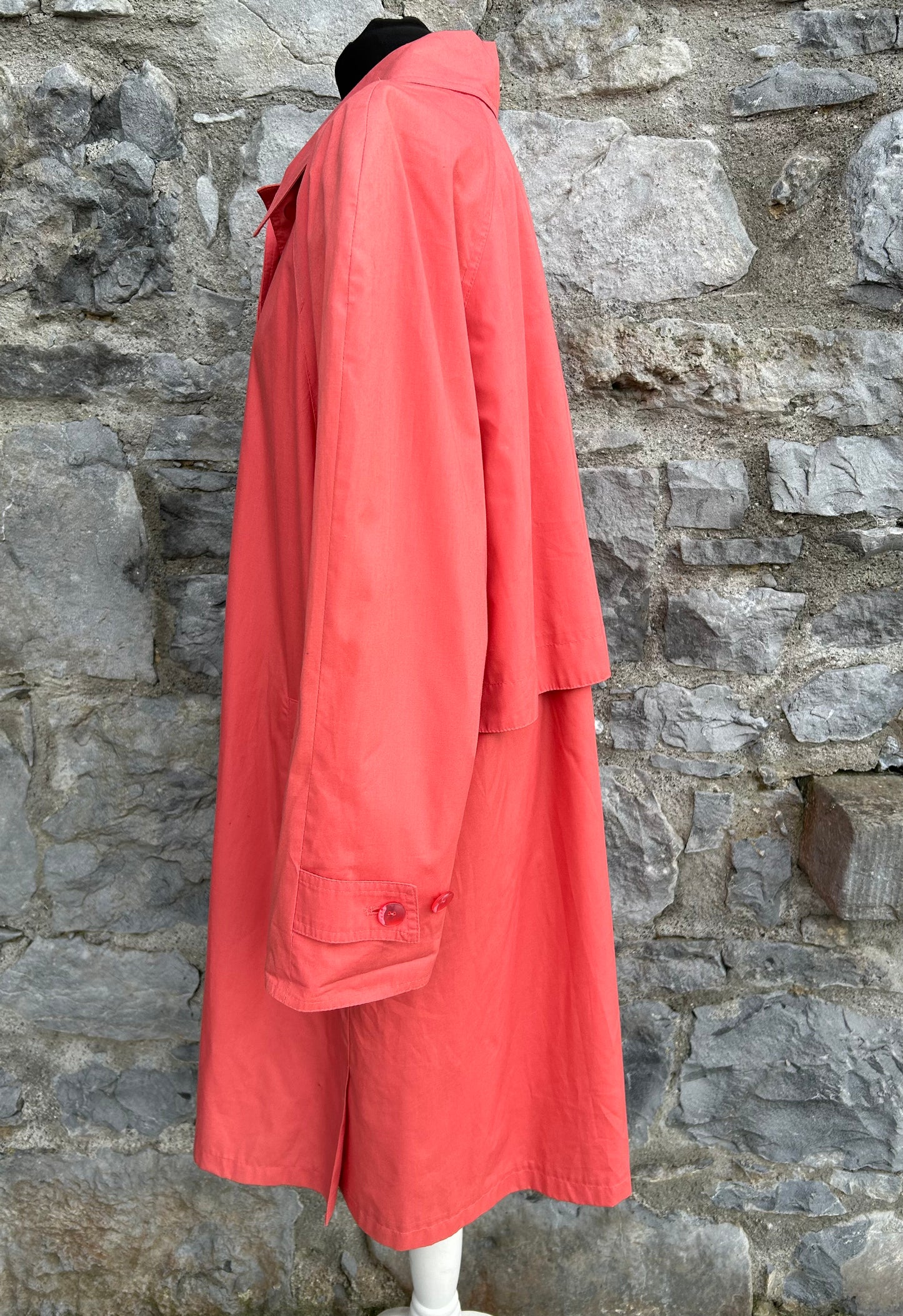 80s coral coat uk 14-16