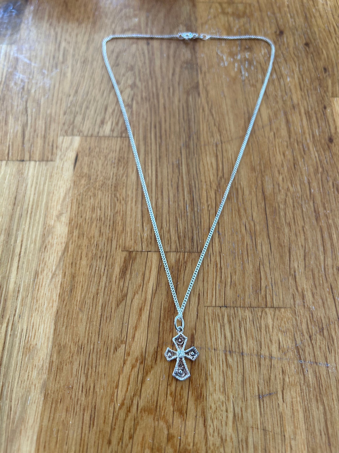 Small silver cross
