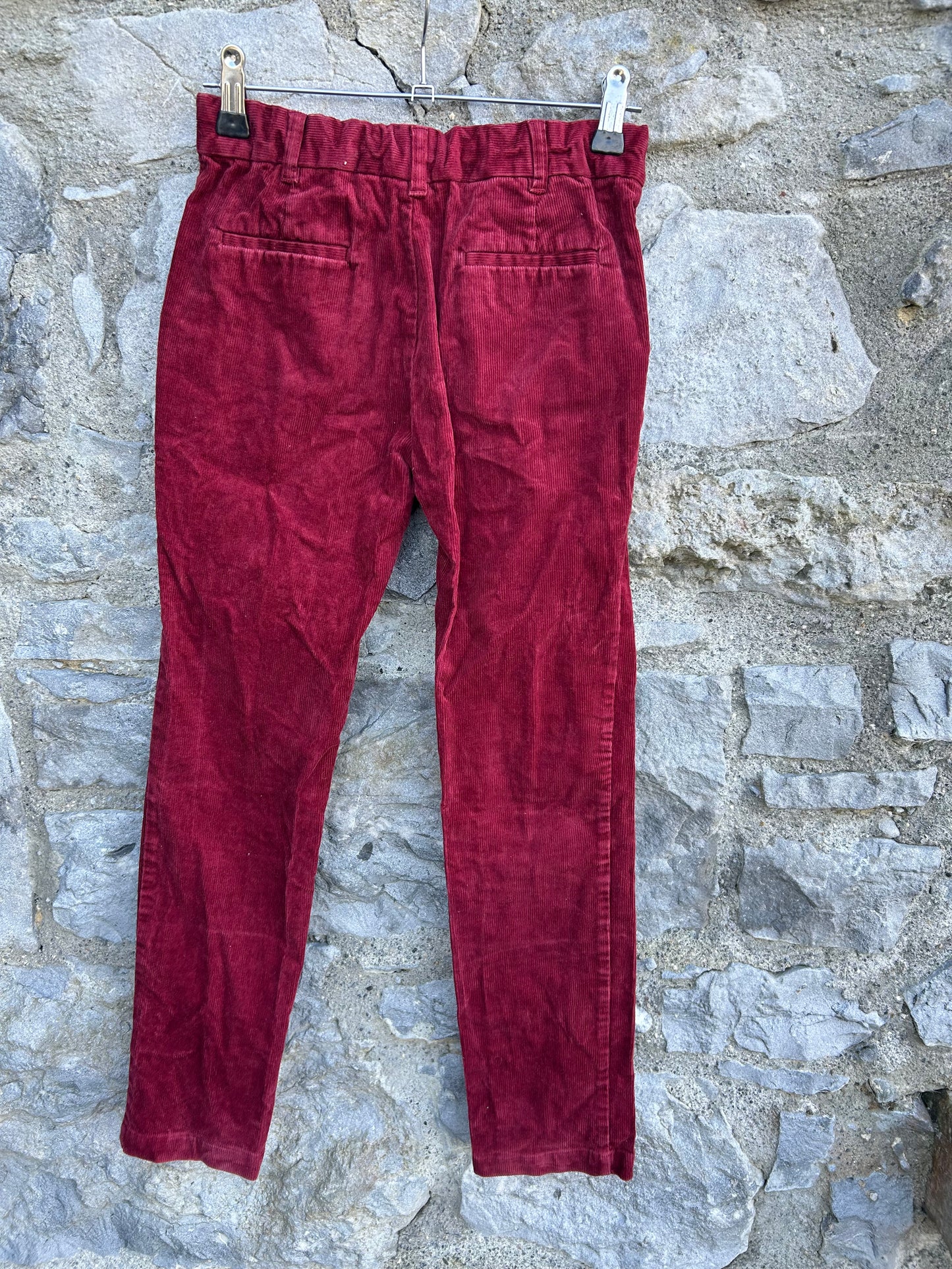 Maroon cords 9-10y (134-140cm)