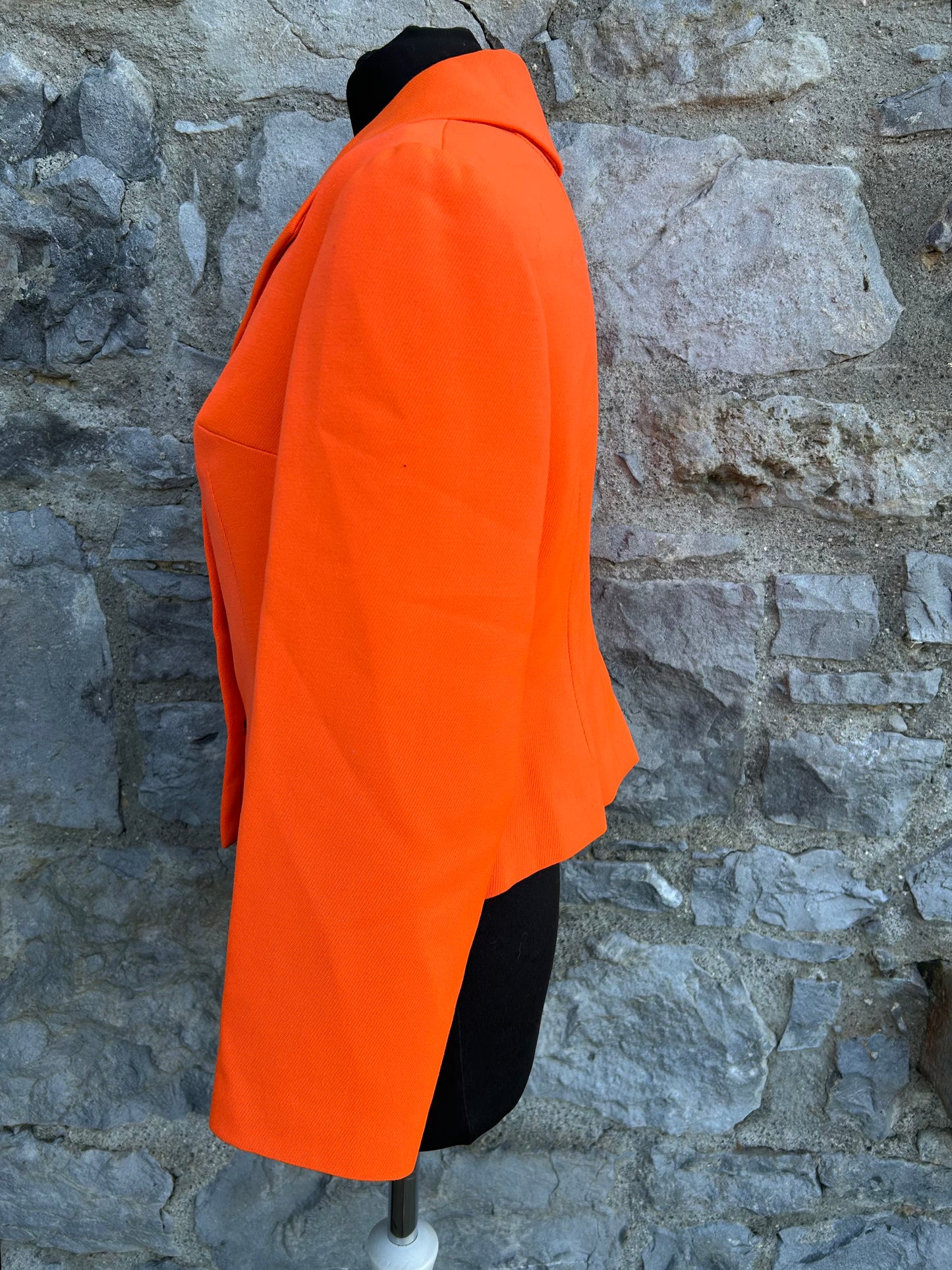 90s orange jacket uk 8-10