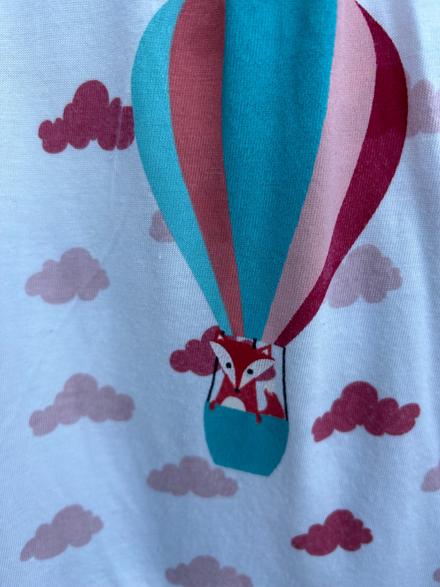 Balloon&clouds dress 3-6m (62-68cm)