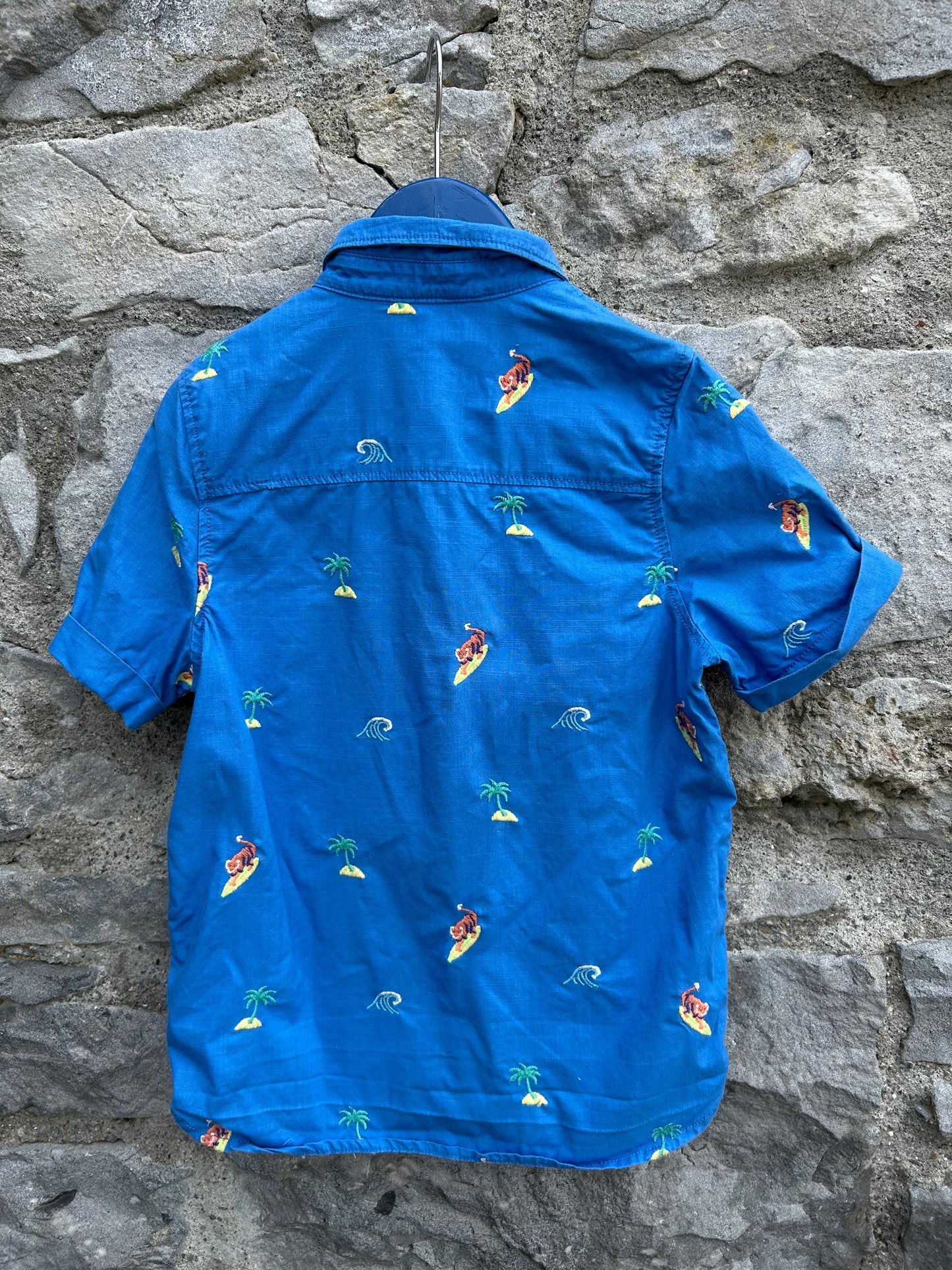 Blue islands shirt 5-6y (110-116cm)