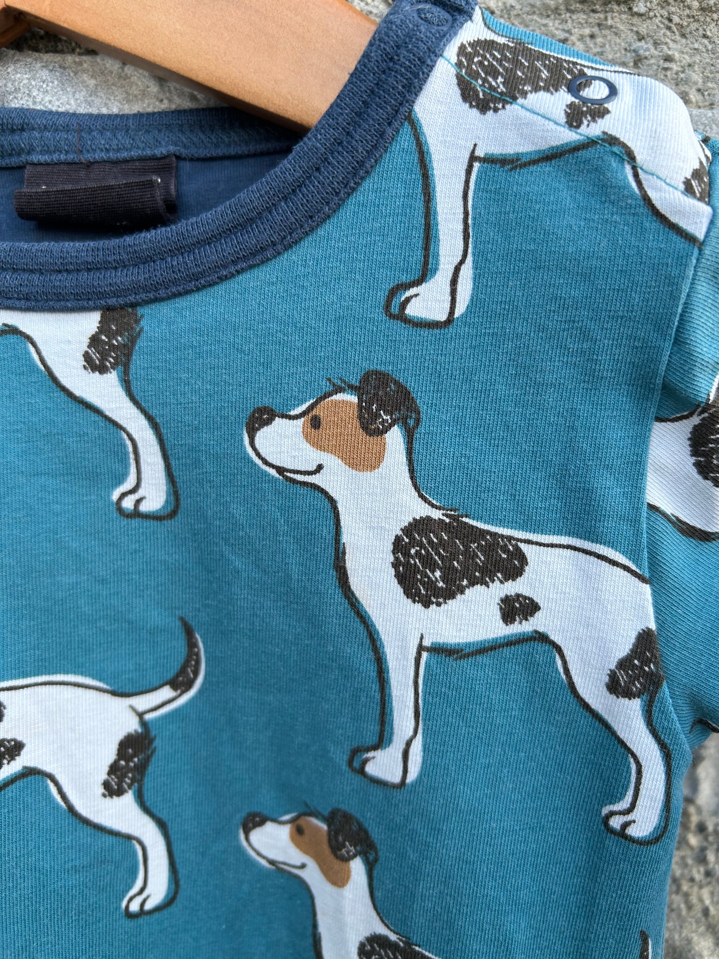 Dogs blue dress 18-24m (86-92cm)