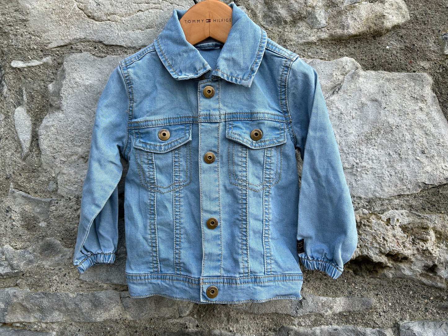 Blue denim jacket 6-9m (68-74cm)